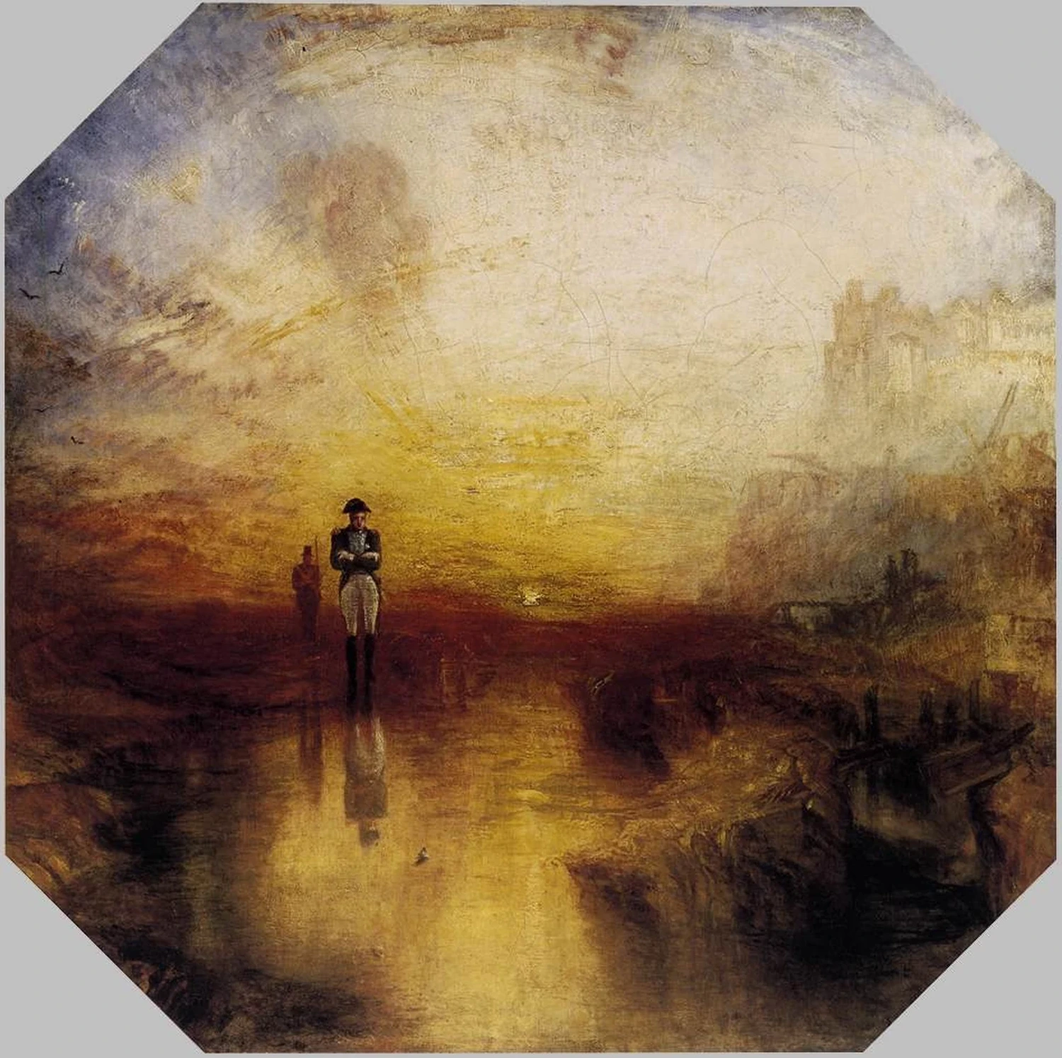 Guerre. L'Exilé et l'Arapède, J. M. W. Turner