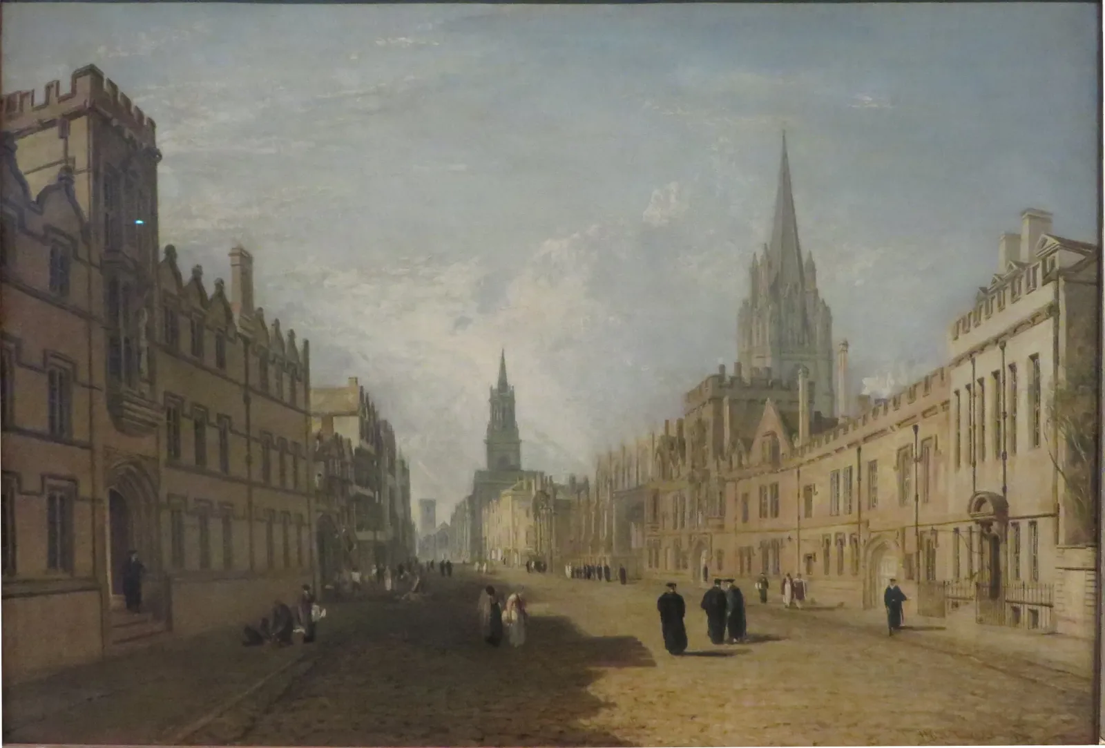 High Street, Oxford, J. M. W. Turner