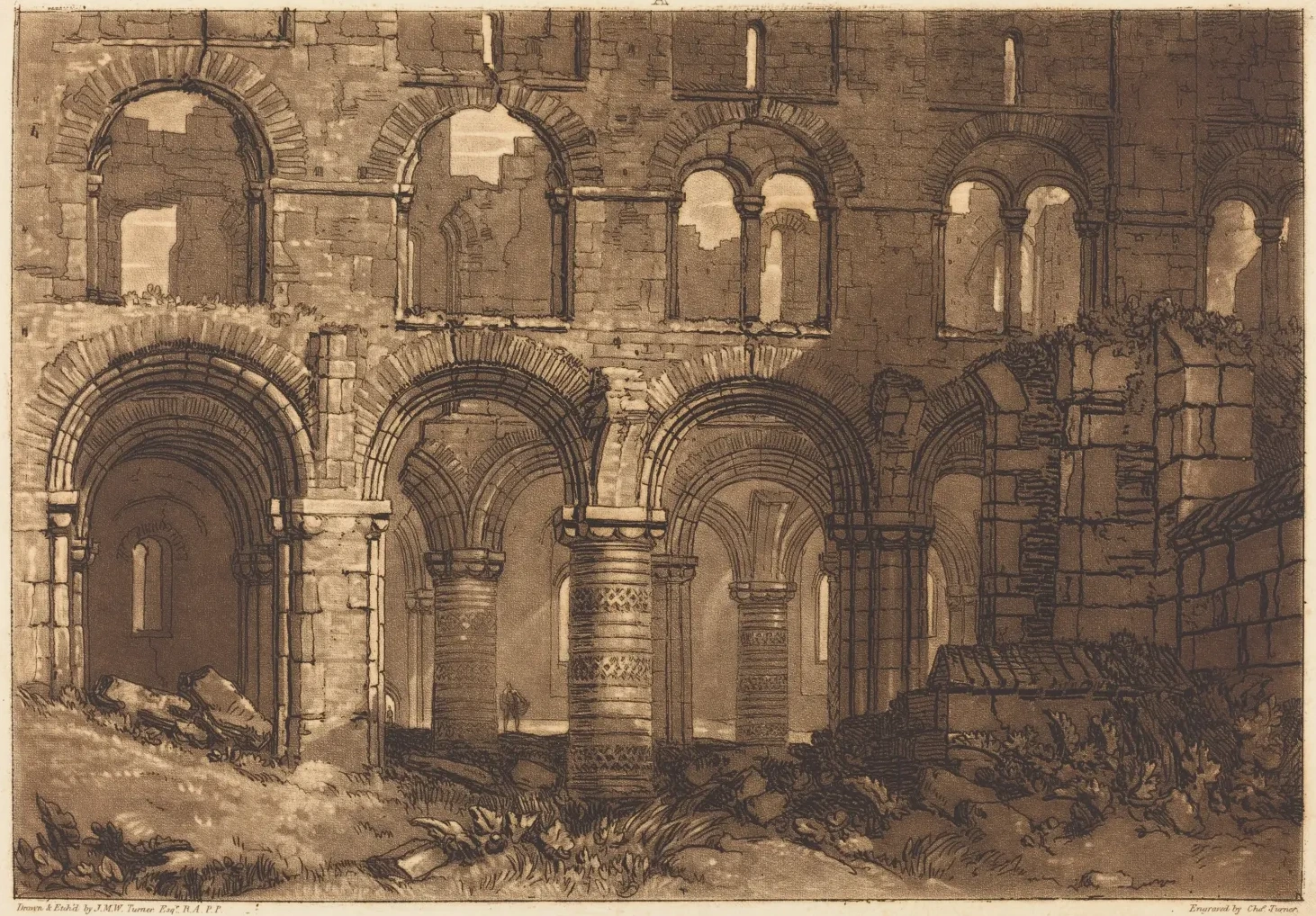 Holy Island Cathedral, J. M. W. Turner