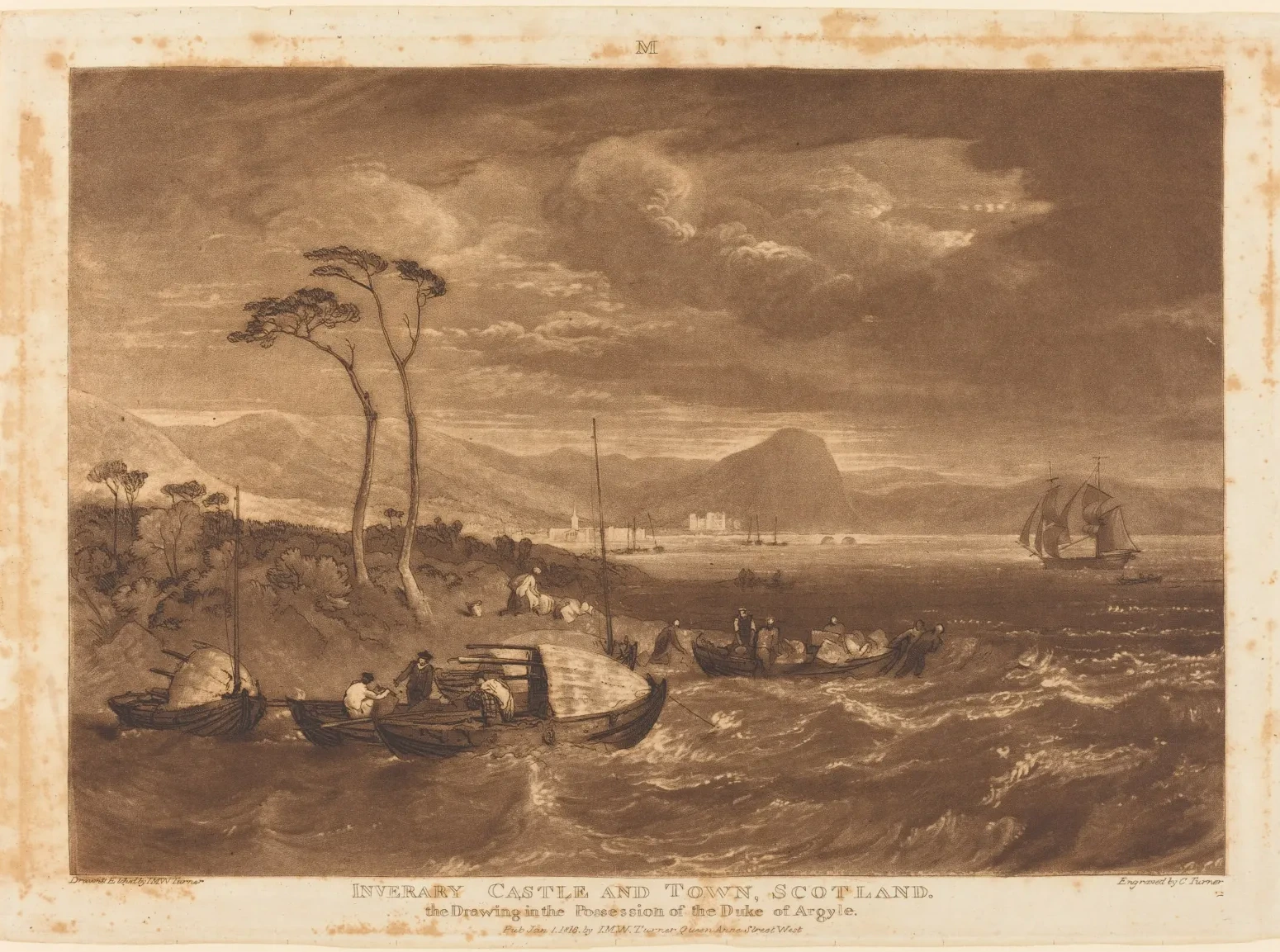 Inverary Castle and Town, J. M. W. Turner