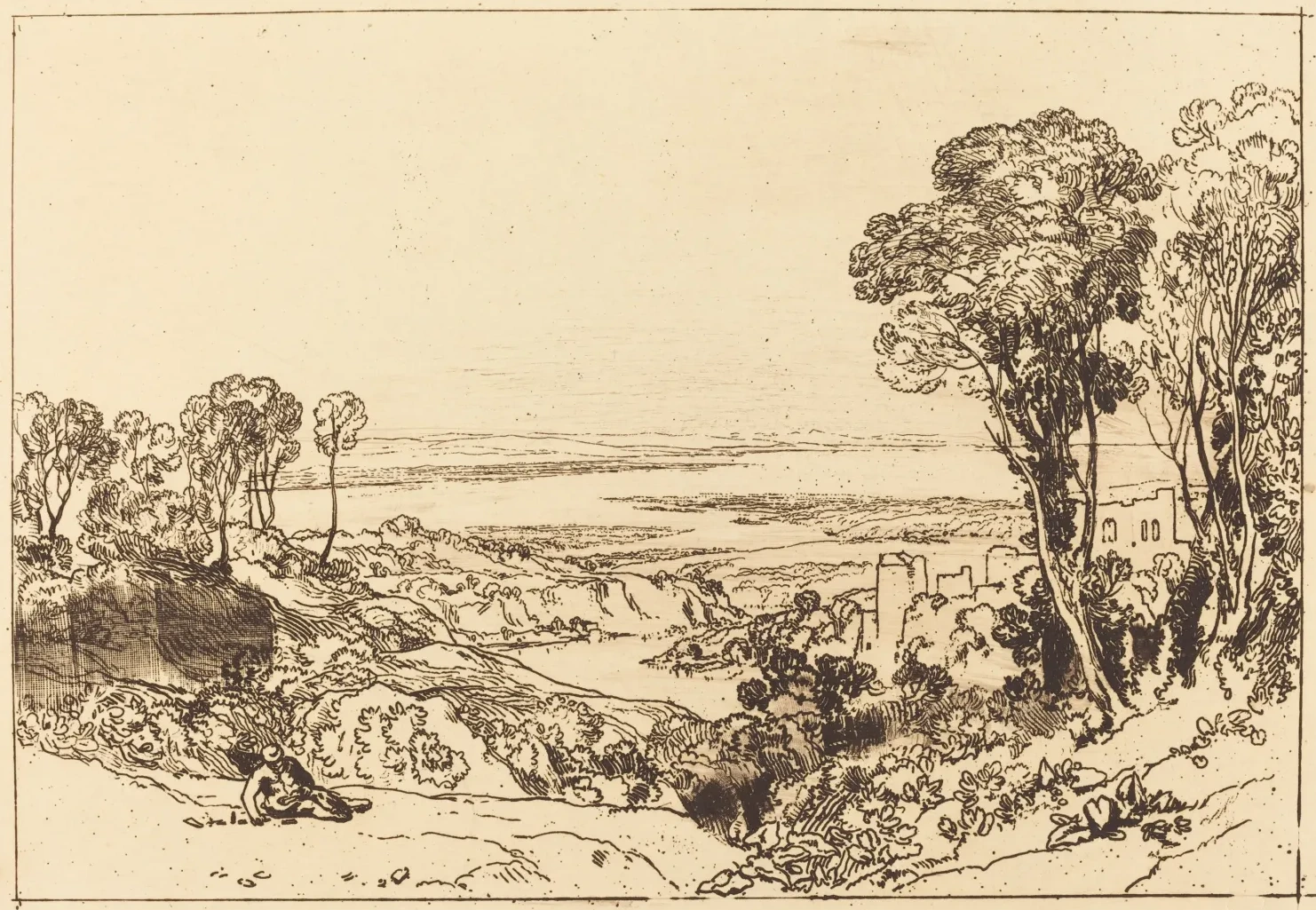 Junction of Severn and Wye, J. M. W. Turner