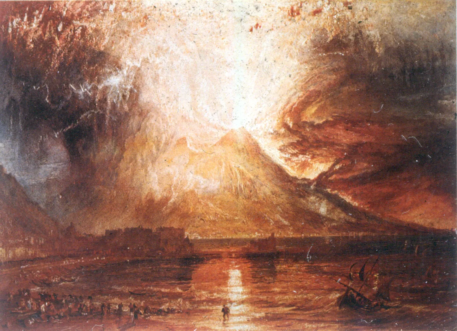 L'Éruption du Vésuve, J. M. W. Turner