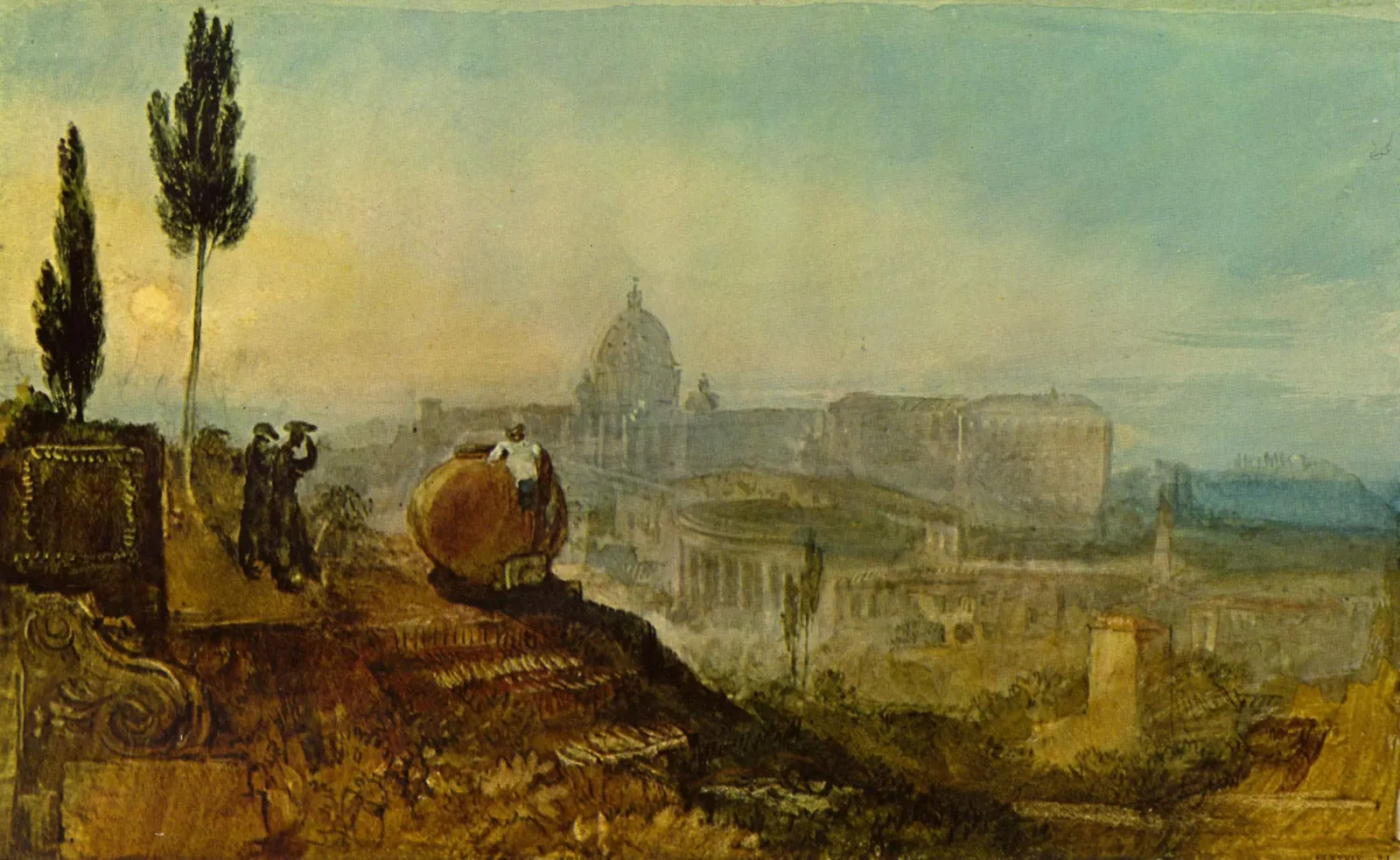 La Basilique Saint-Pierre vue du sud, J. M. W. Turner