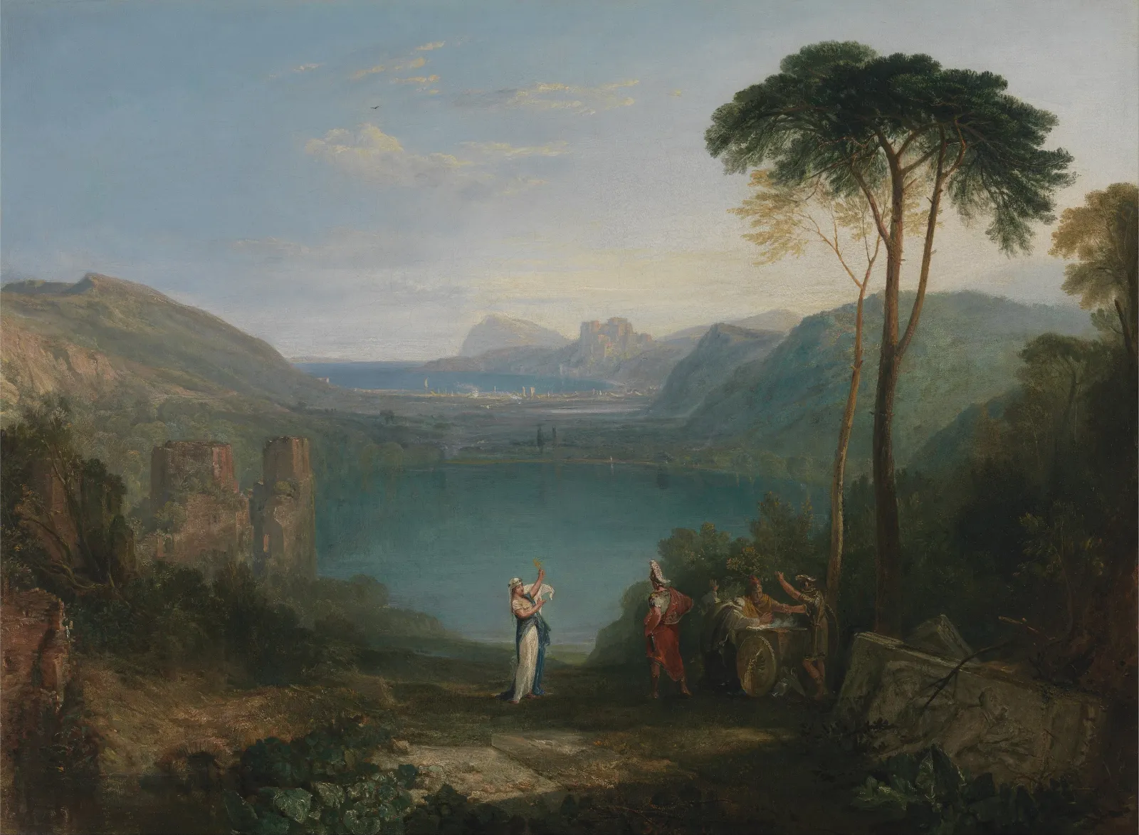 Lake Avernus: Aeneas and the Cumaean Sybil, J. M. W. Turner