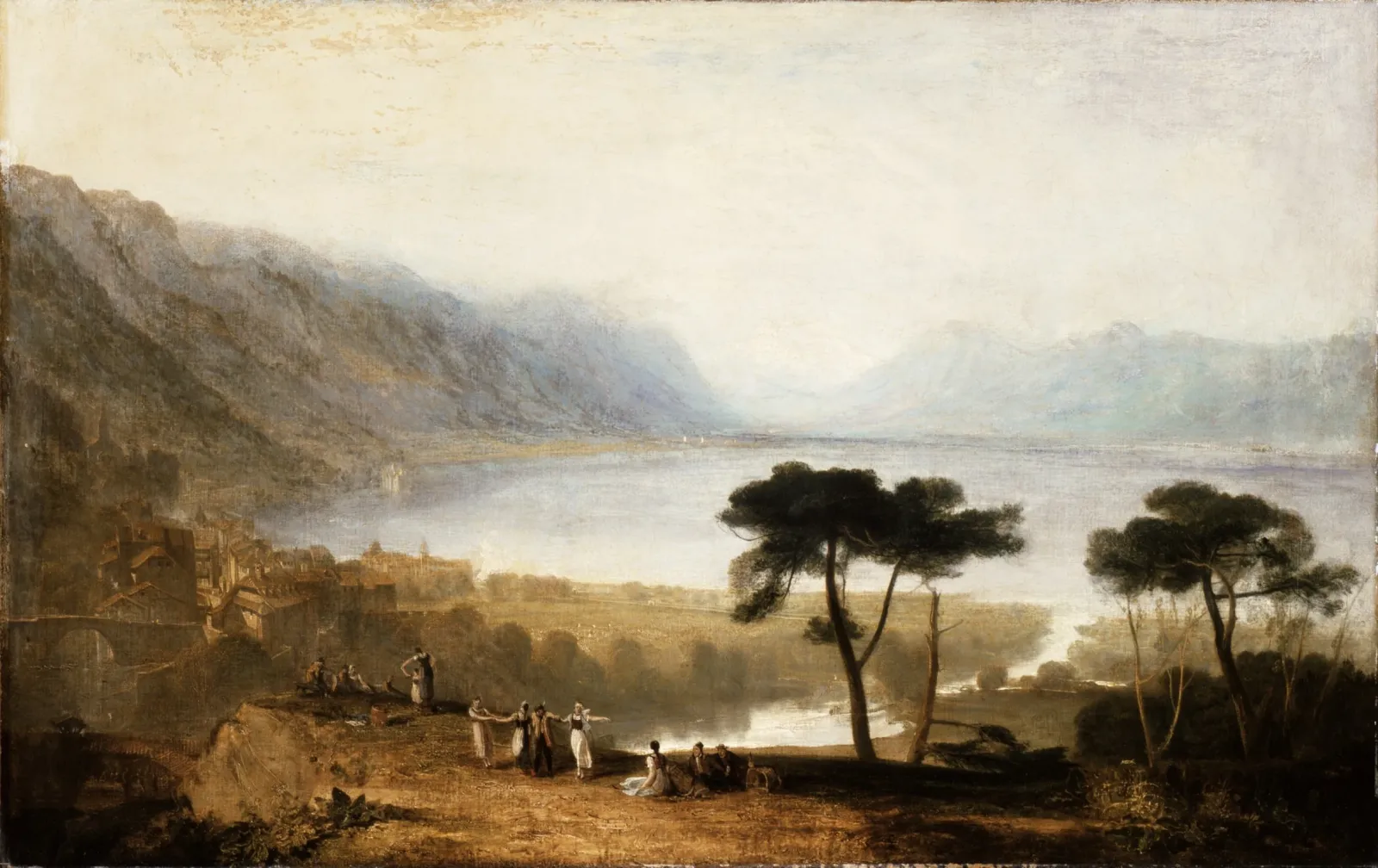 Lake of Geneva from Montreux, J. M. W. Turner