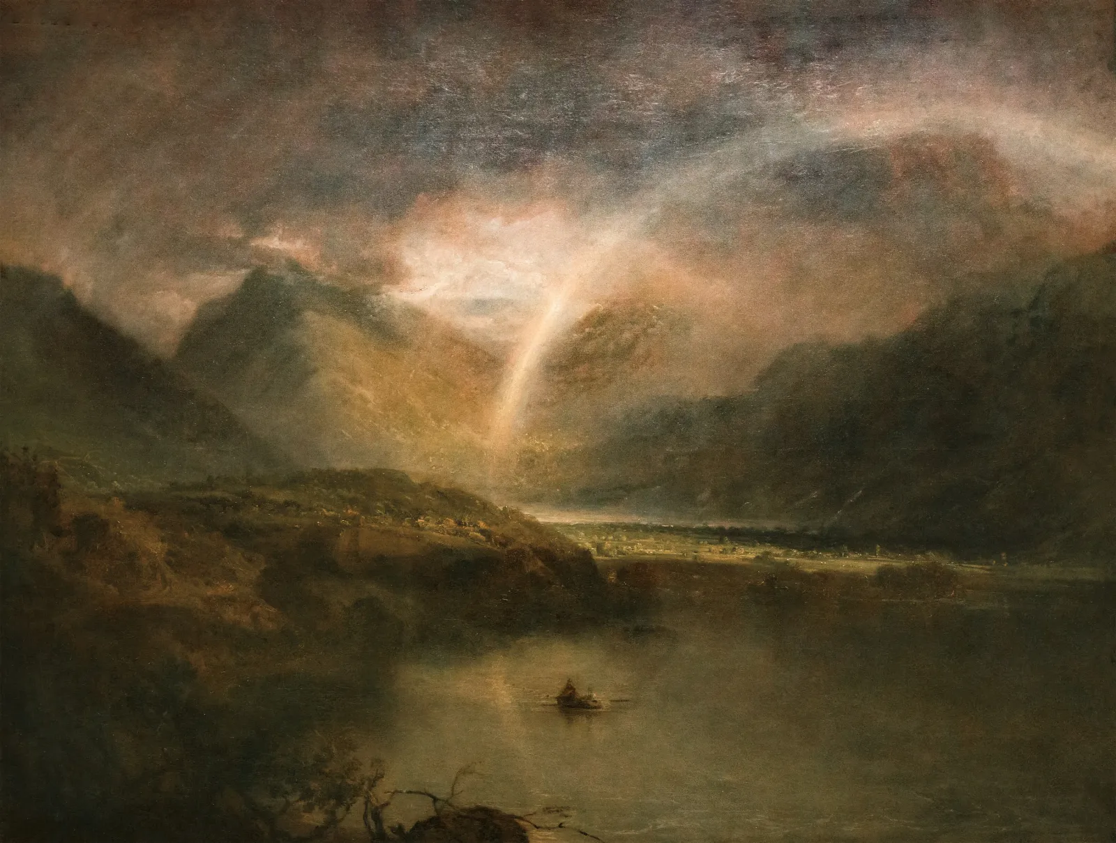 Le Lac de Buttermere, dans le parc de Cromackwater, Cumberland, J. M. W. Turner