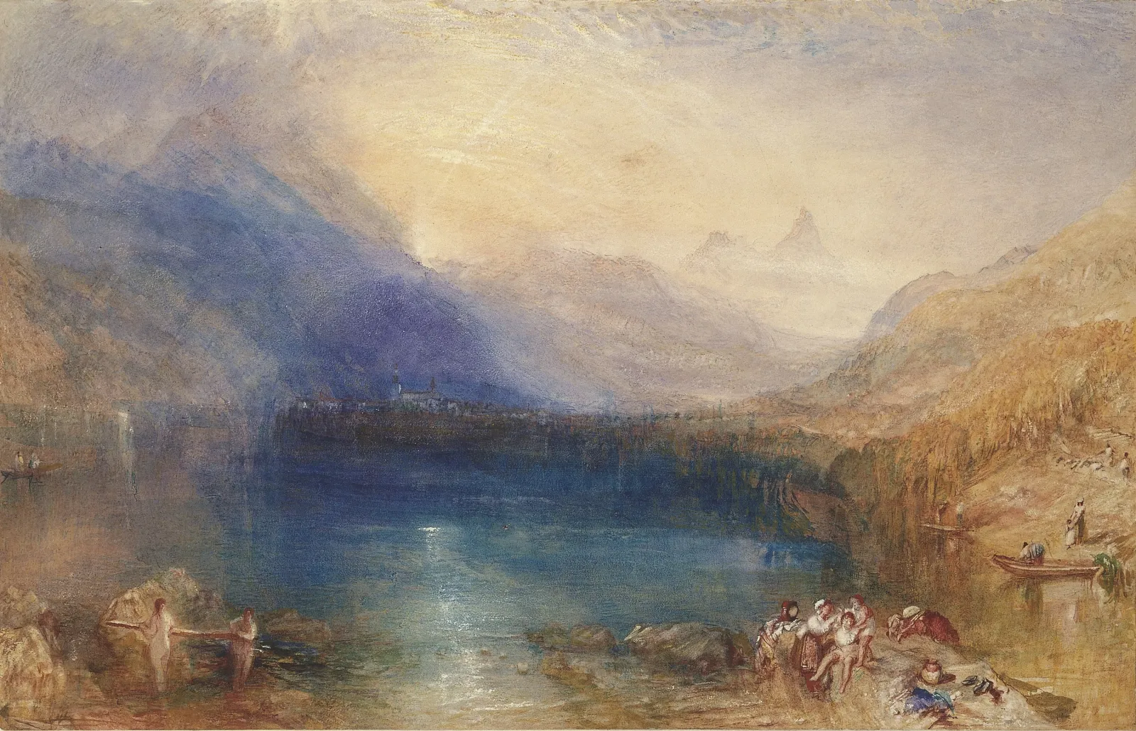 Le Lac de Zoug, J. M. W. Turner