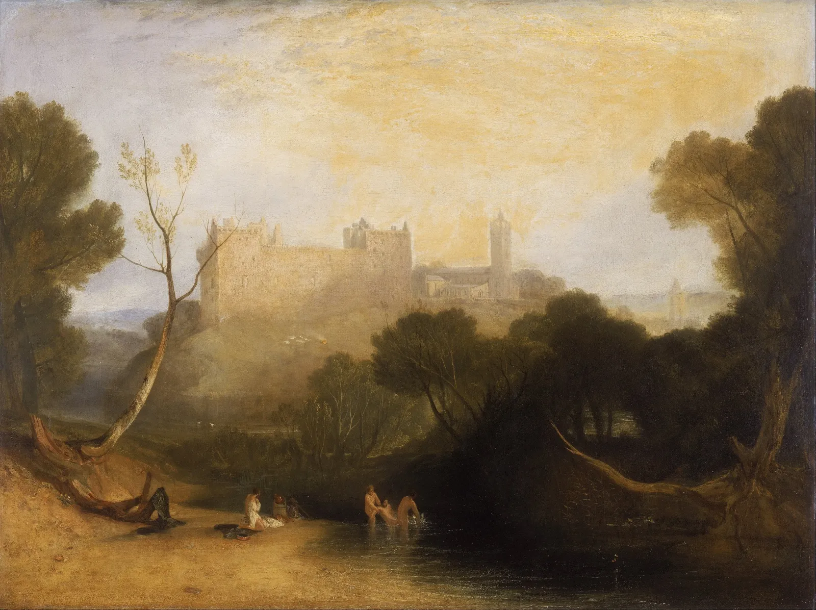 Le palais de Linlithgow, William Turner