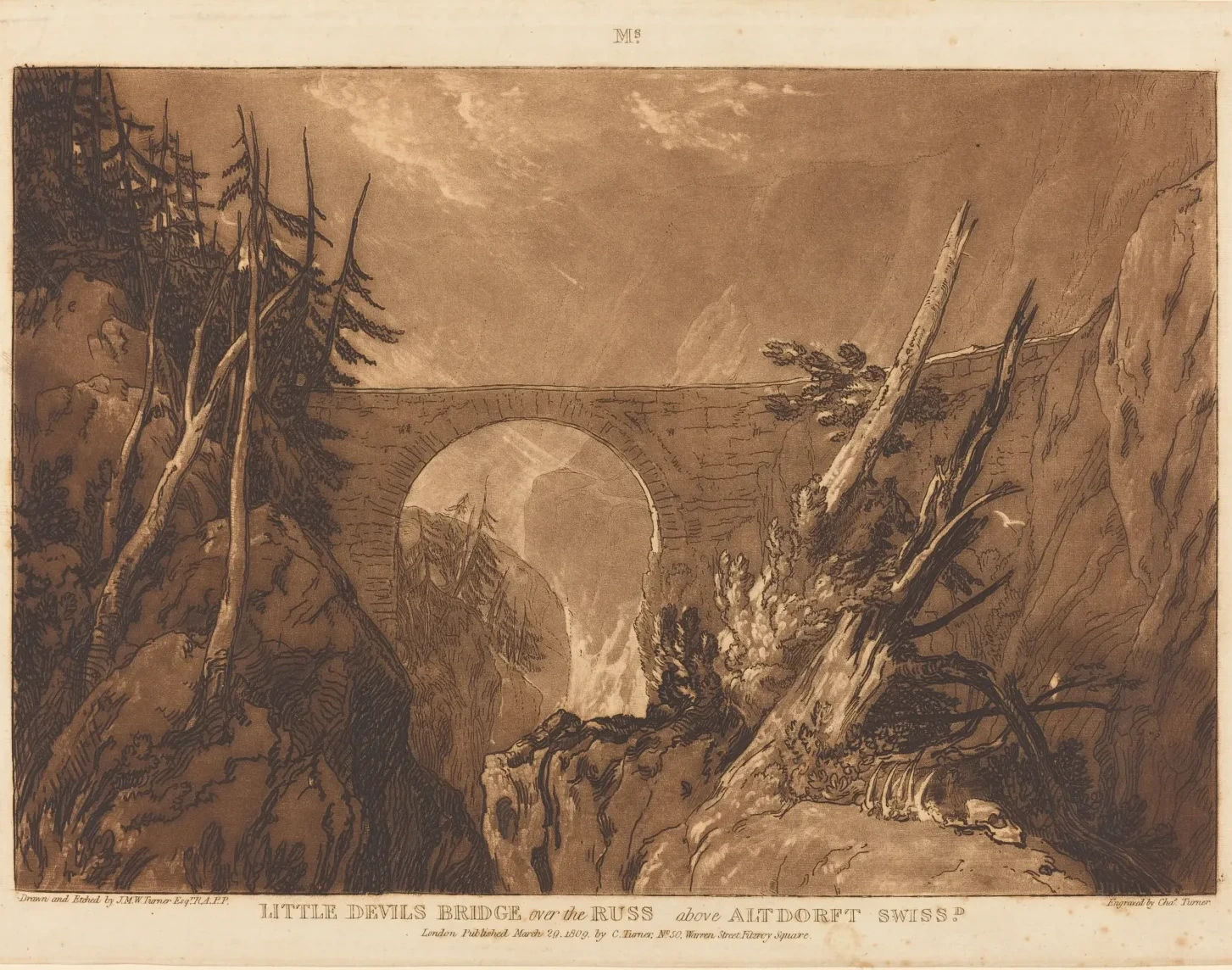 Le petit pont du Diable, William Turner