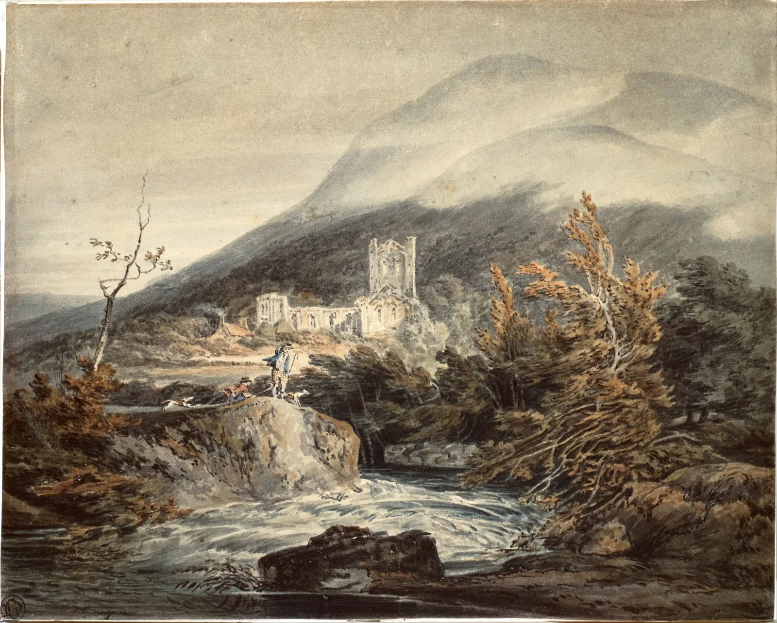 Llanthony Abbey, Monmouthshire, J. M. W. Turner