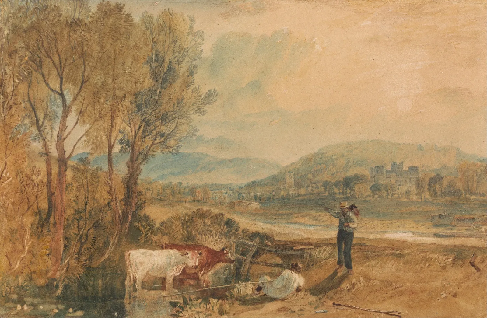 Lulworth Castle, Dorset, J. M. W. Turner