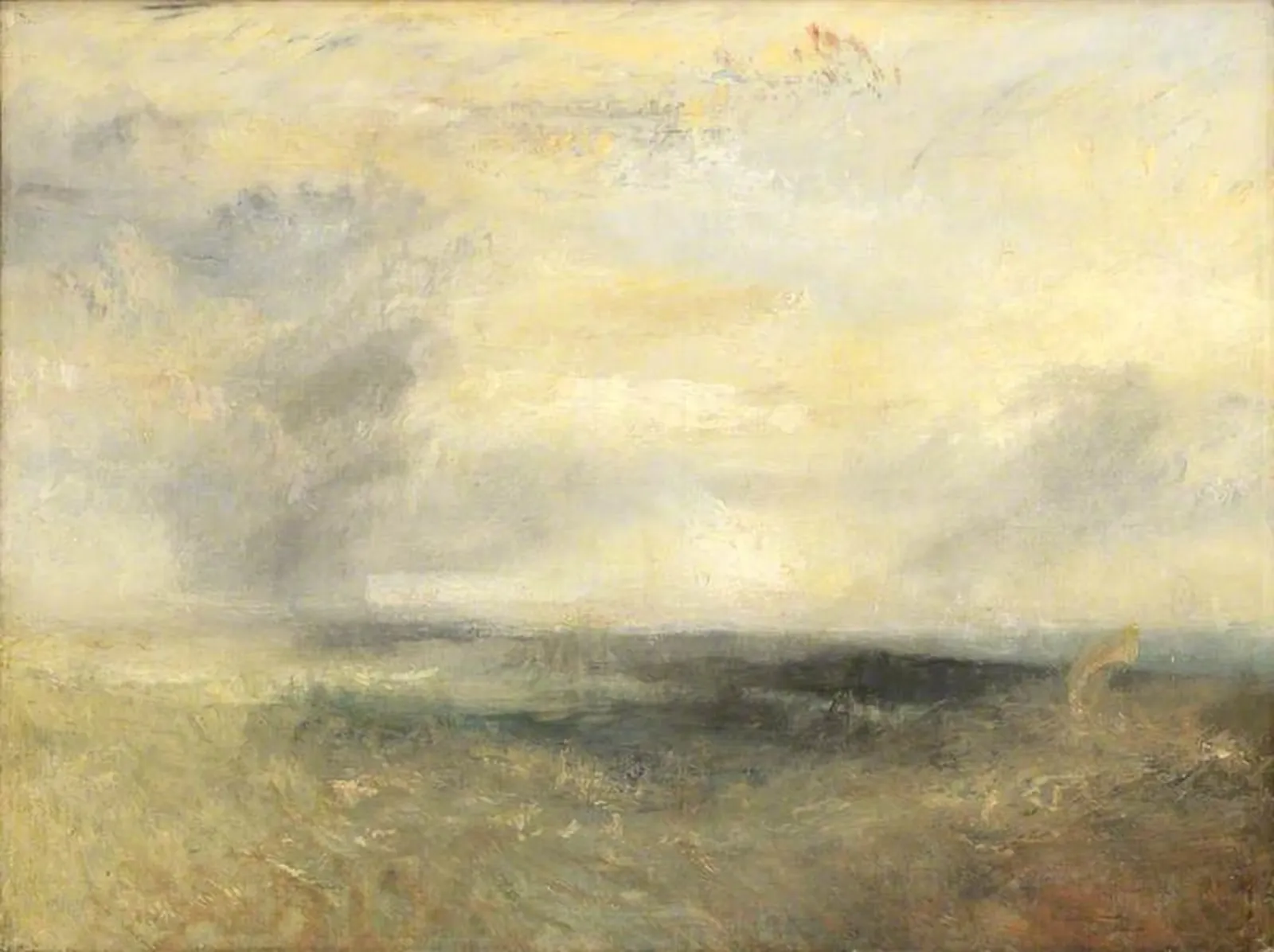 Margate (?), from the Sea, J. M. W. Turner