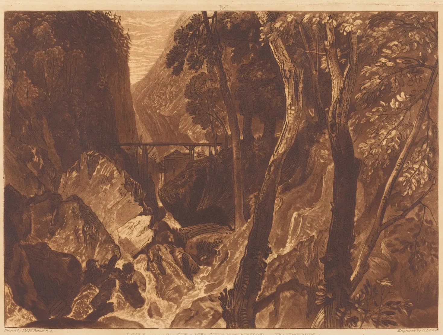 Mill near the Grand Chartreuse, J. M. W. Turner