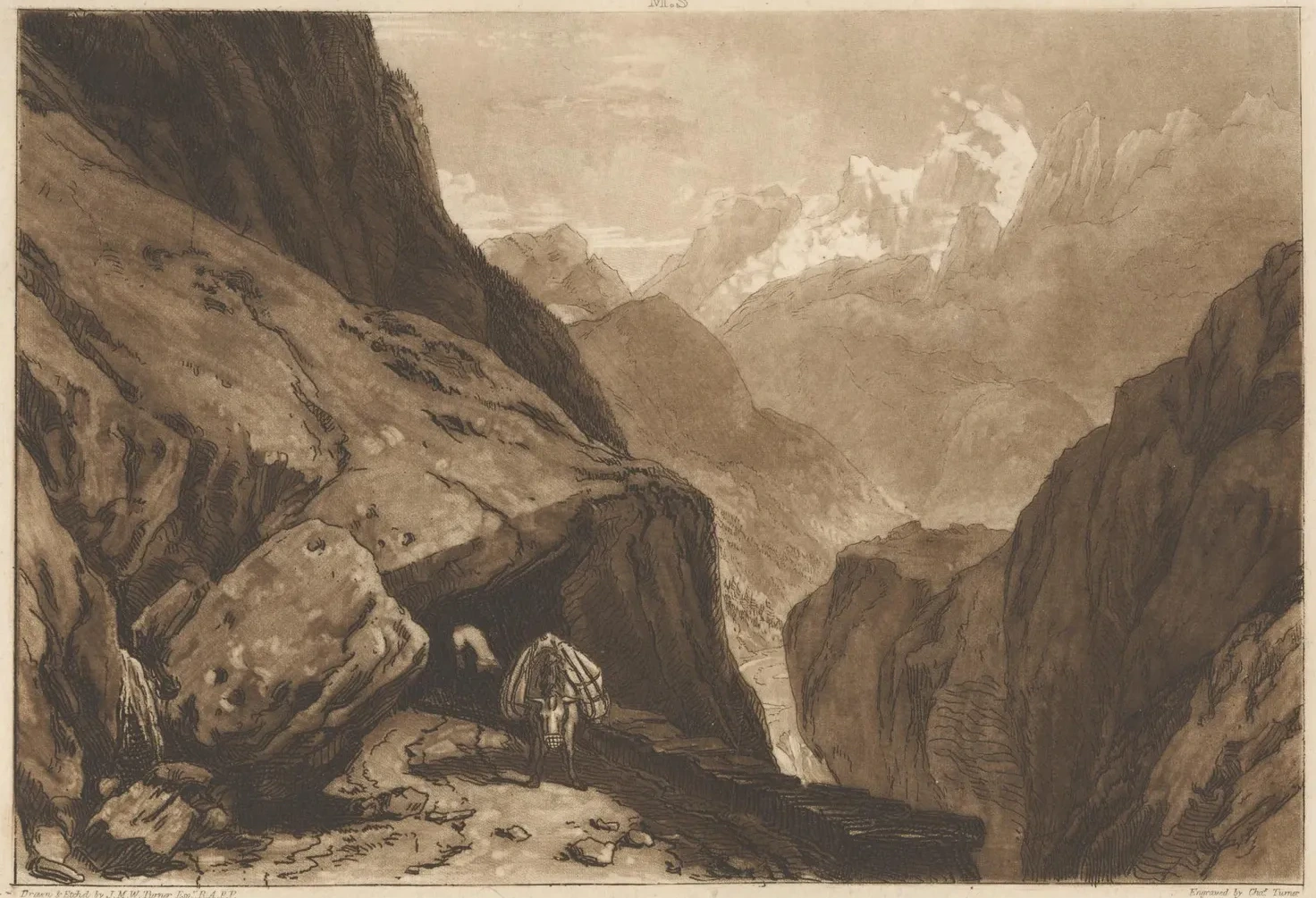 Mt. St. Gothard, J. M. W. Turner
