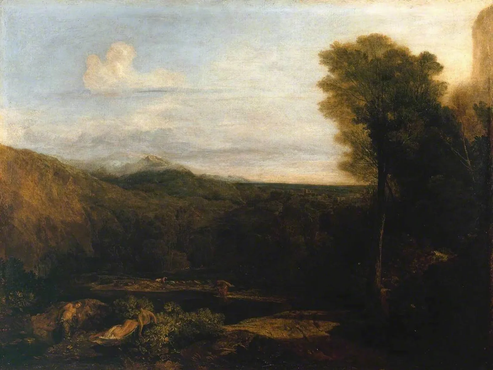 Narcissus and Echo, J. M. W. Turner