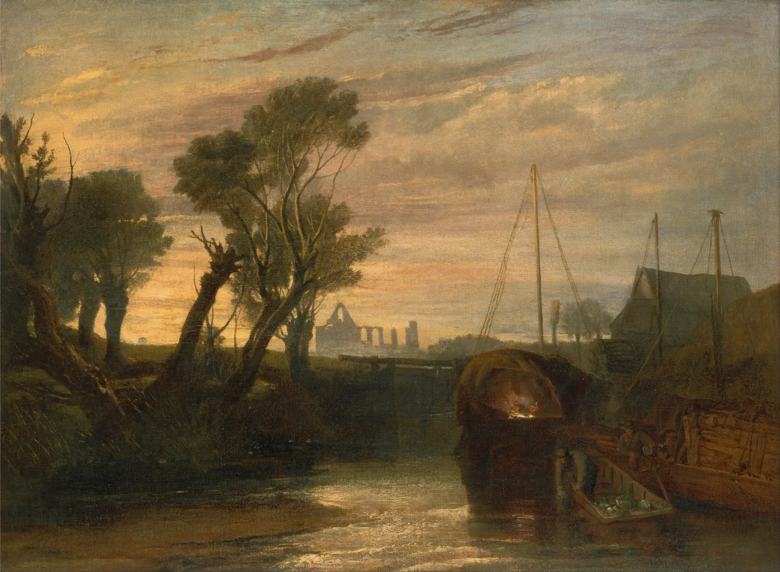 Newark Abbey, J. M. W. Turner