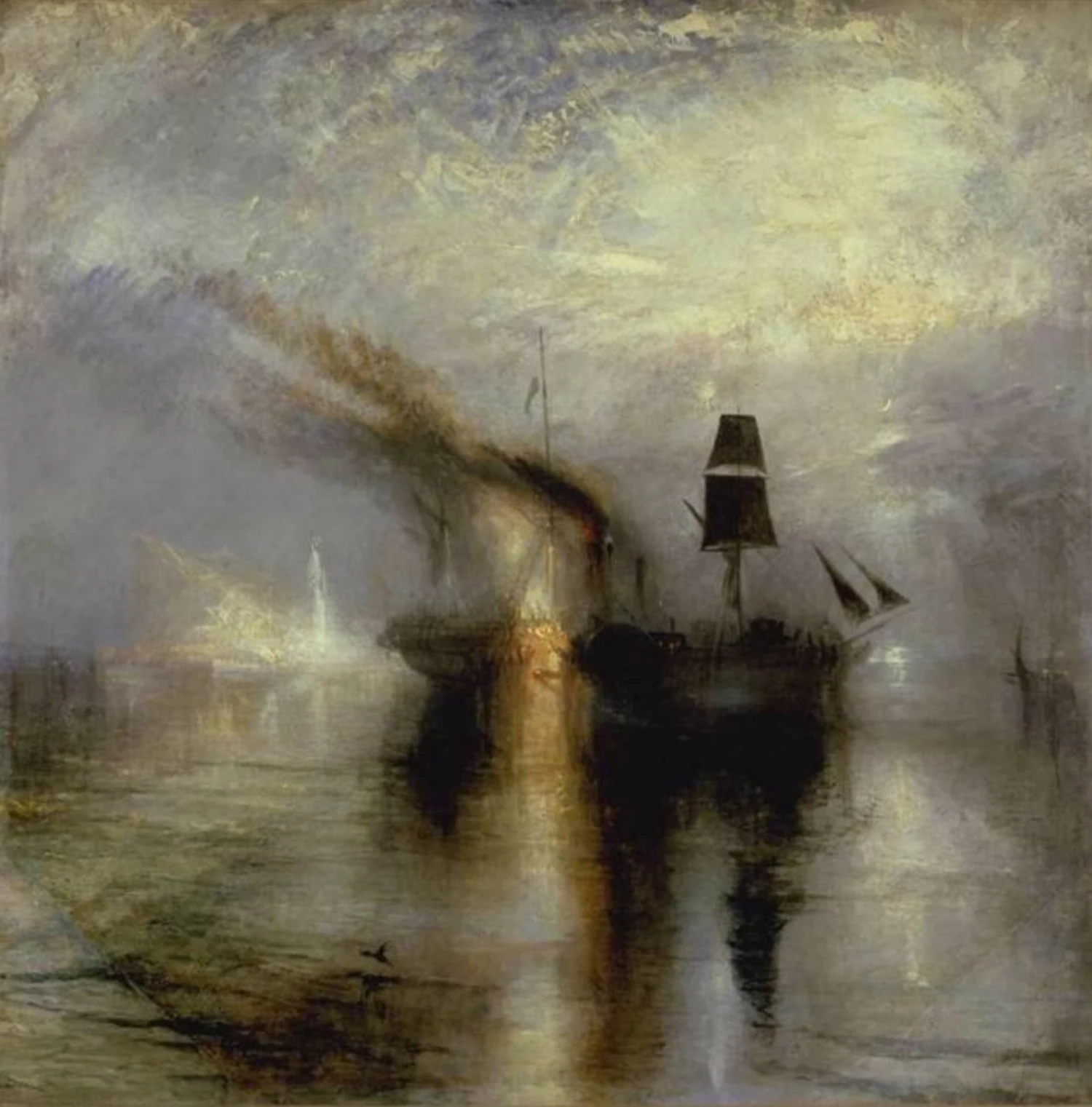 Paix - Funérailles en mer, J. M. W. Turner