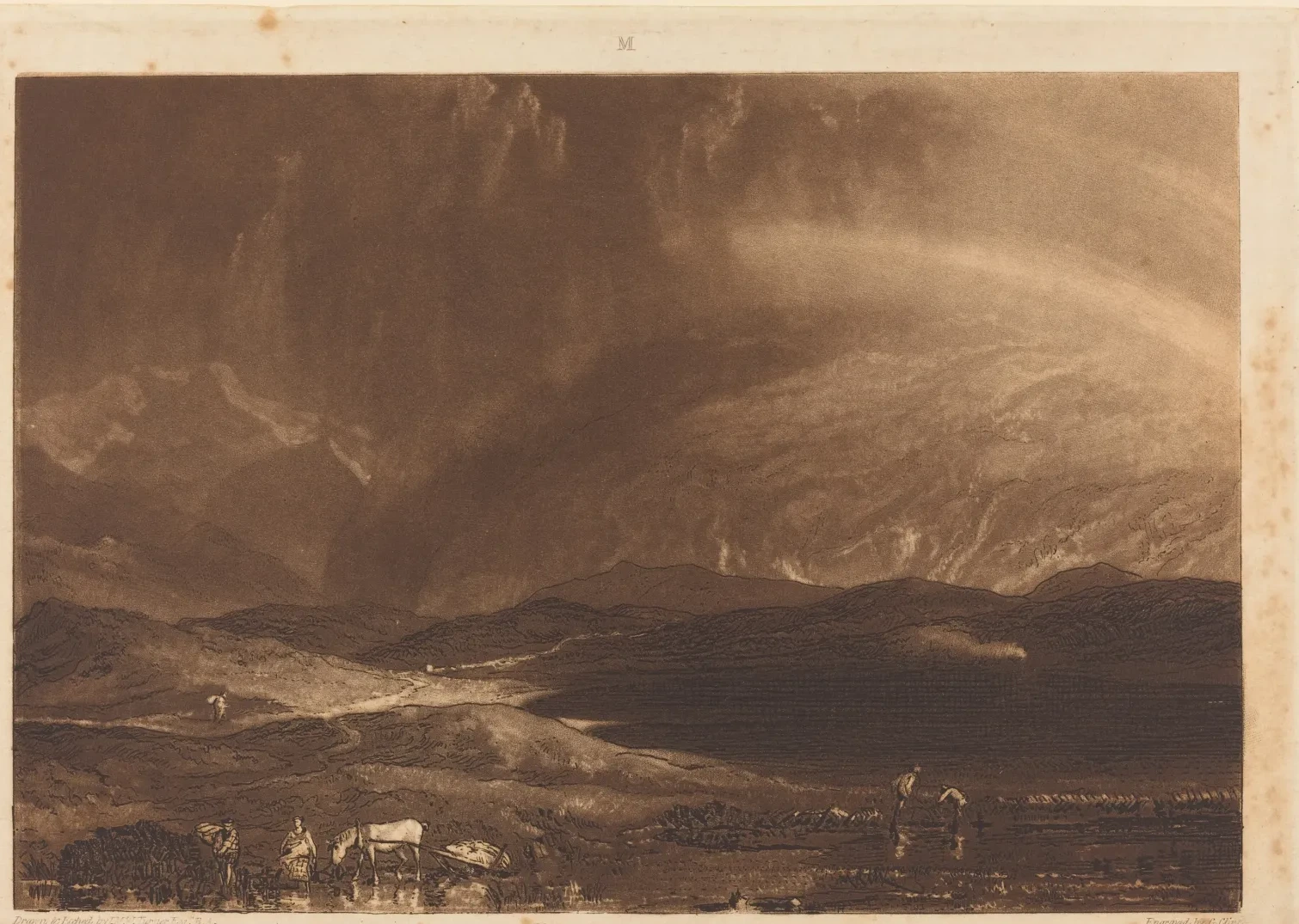 Peat Bog, Scotland, J. M. W. Turner
