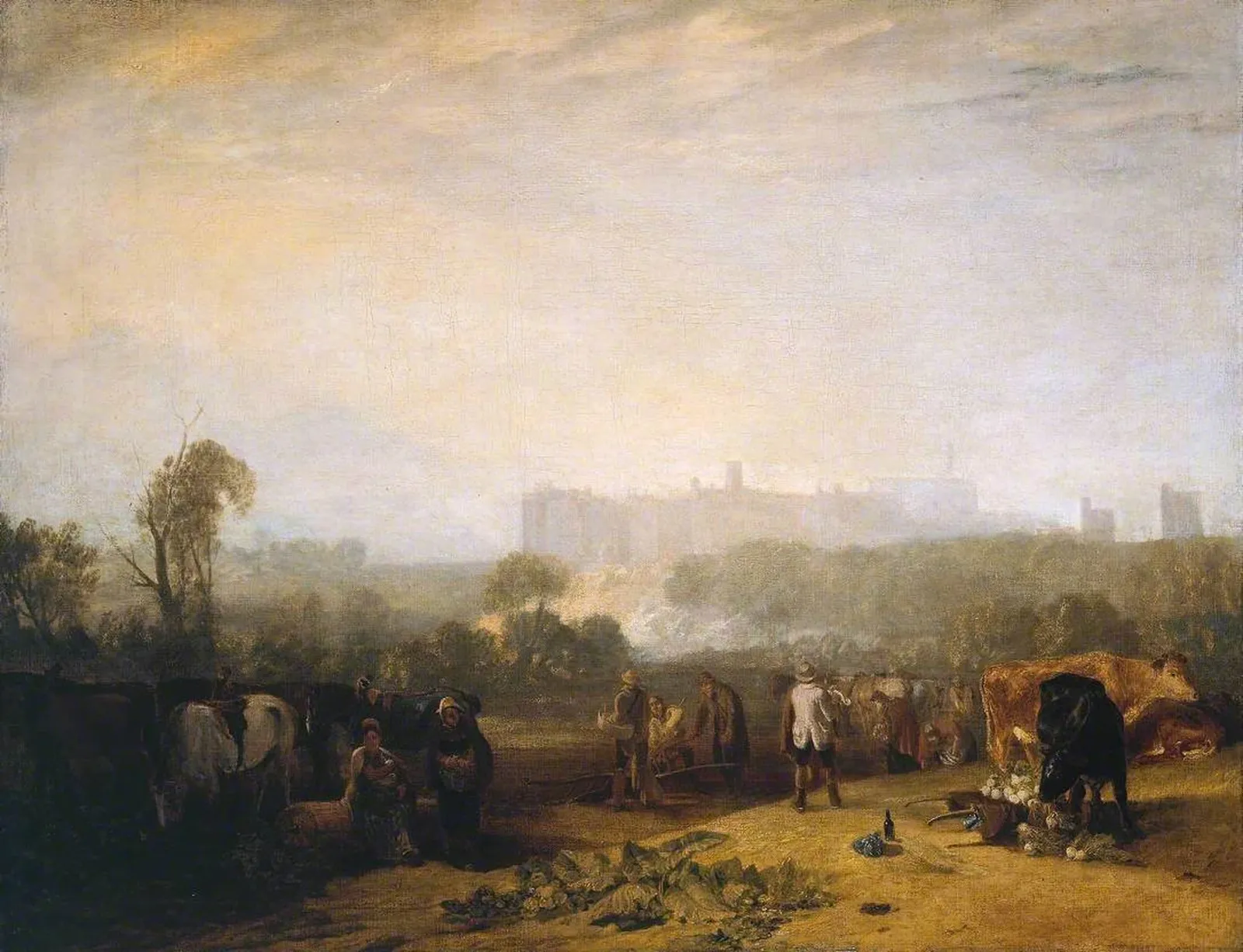 Ploughing Up Turnips, near Slough (‘Windsor’), J. M. W. Turner