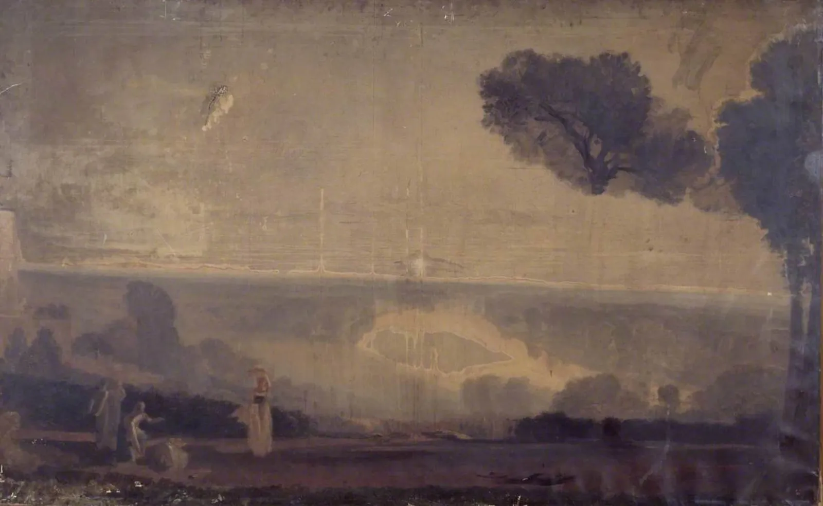 Richmond Hill with Girls Carrying Corn, J. M. W. Turner