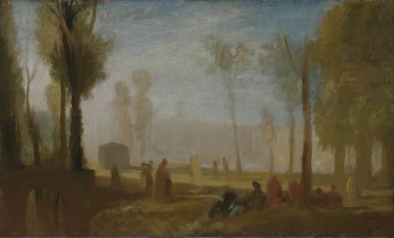Rouen: A View from the Left Bank in the Faubourg St-Sever, J. M. W. Turner