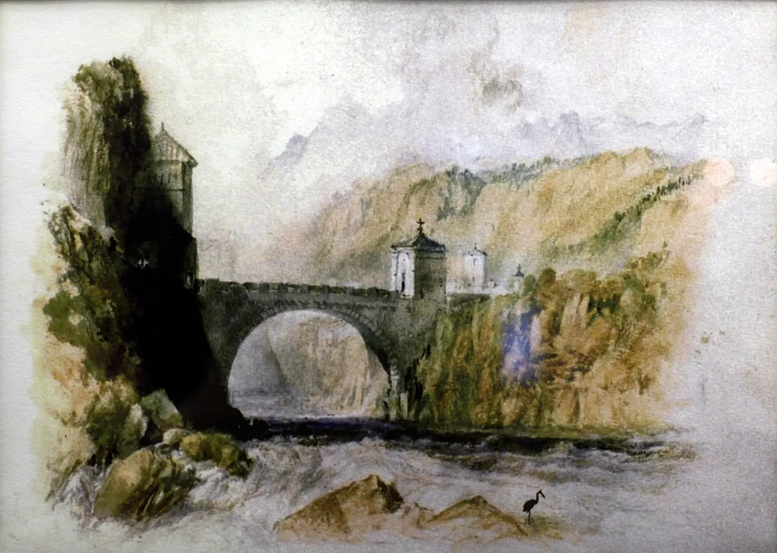 Saint-Maurice bridge, J. M. W. Turner