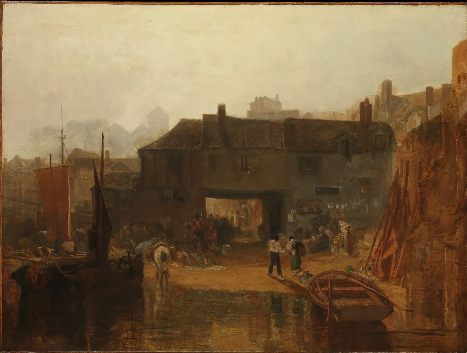 Saltash with the Water Ferry, Cornwall, J. M. W. Turner