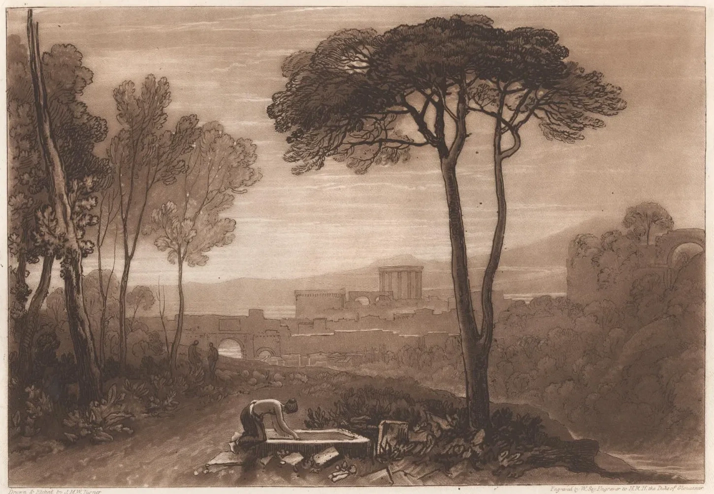 Scene in the Campagna, J. M. W. Turner