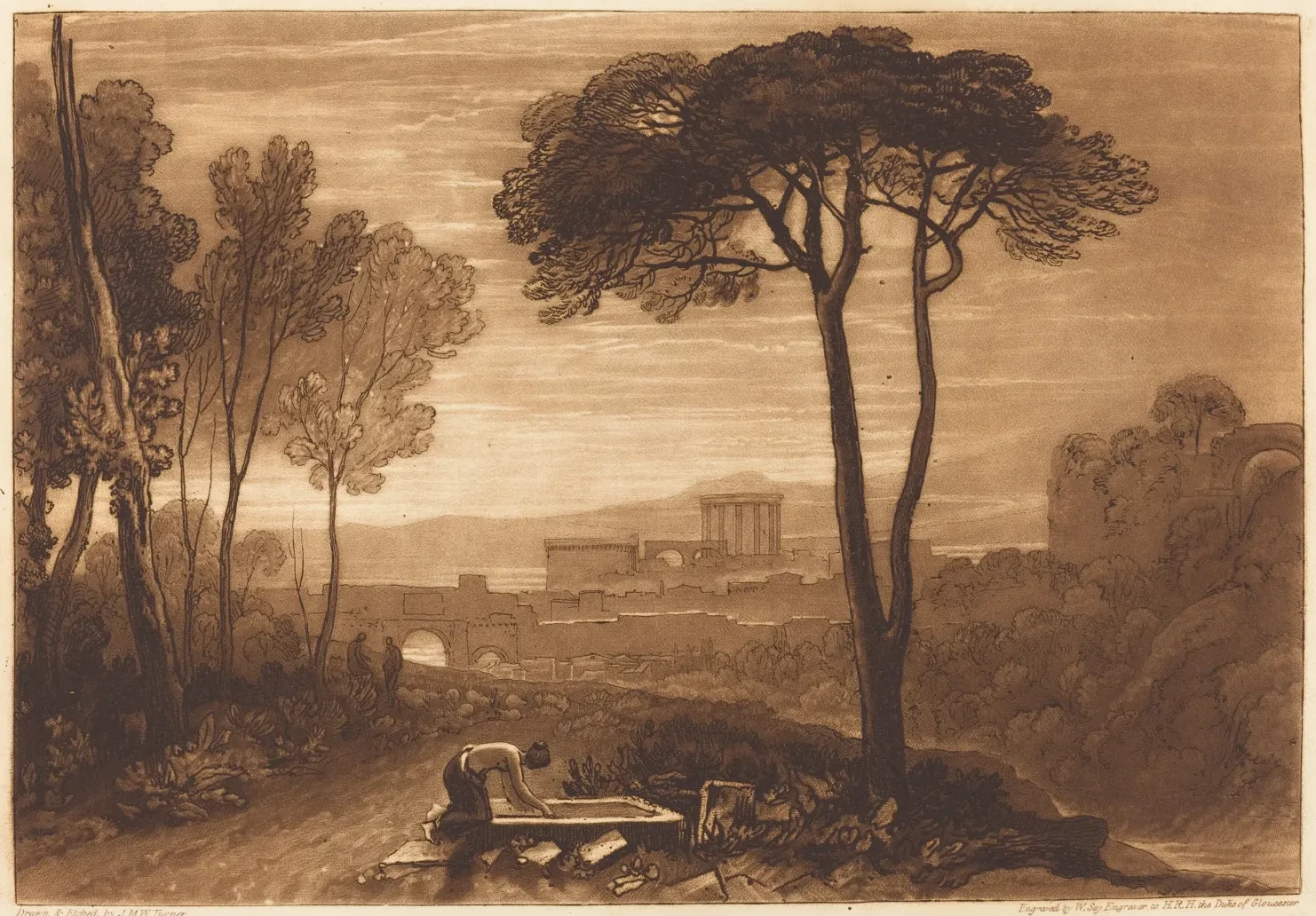 Scene in the Campagna, J. M. W. Turner