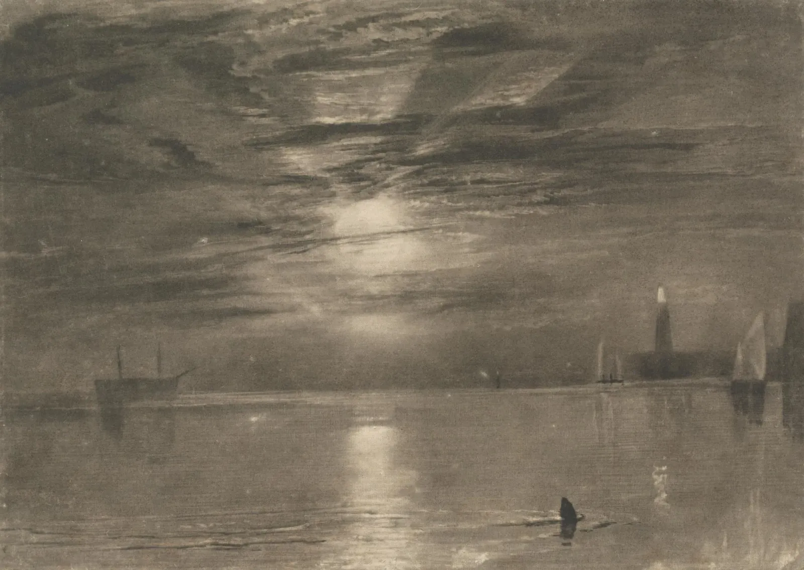 Shields Lighthouse, J. M. W. Turner
