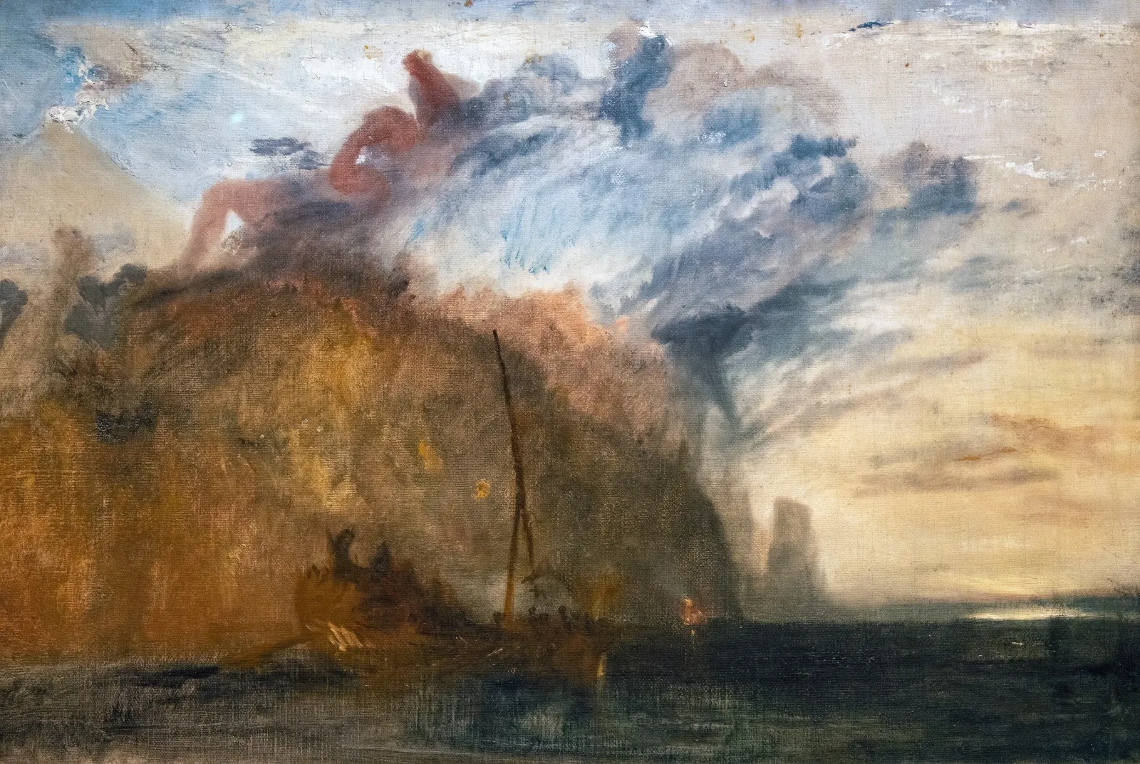 Sketch for ‘Ulysses Deriding Polyphemus’, J. M. W. Turner