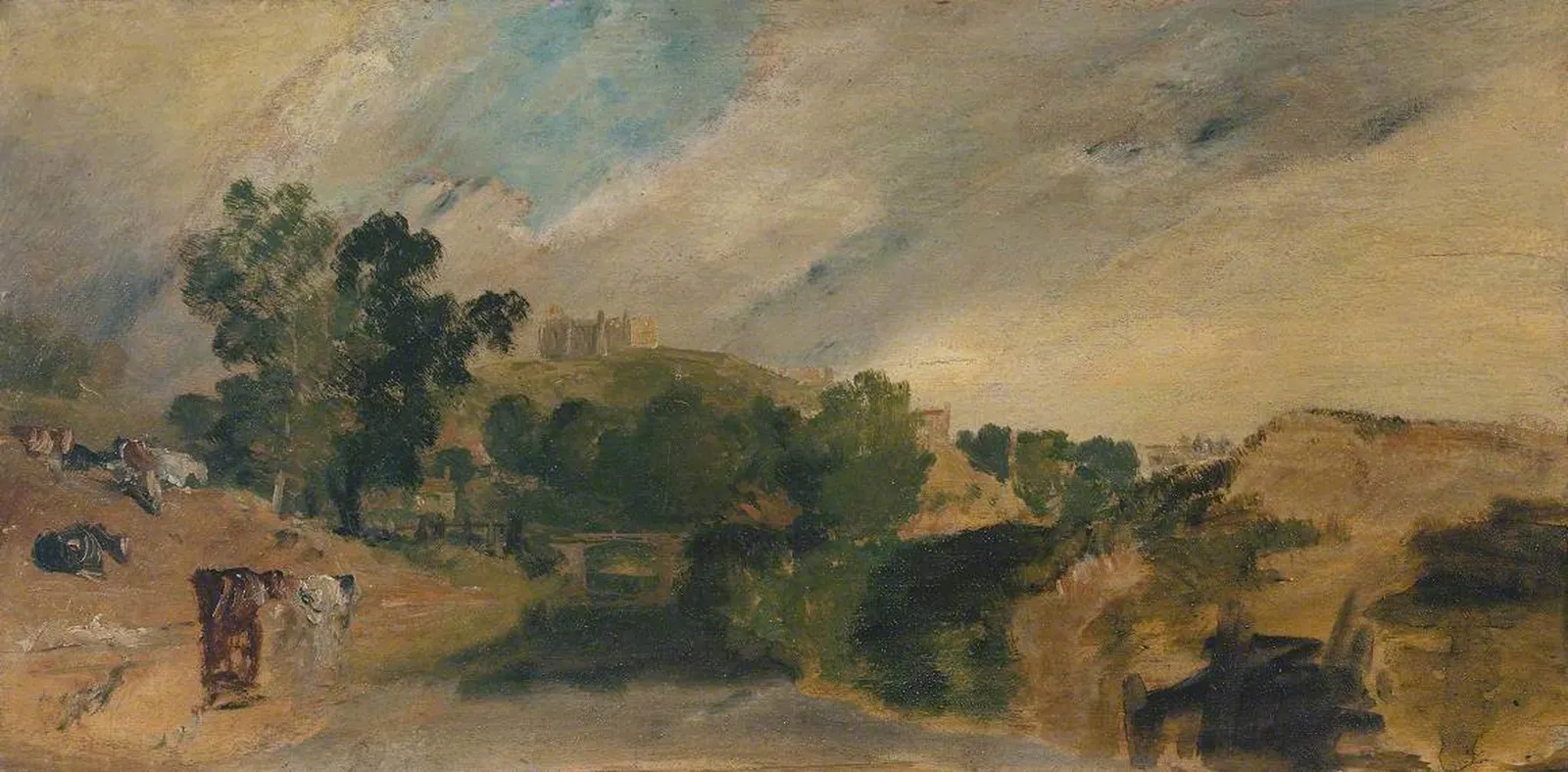 St Catherine’s Hill, Guildford, J. M. W. Turner