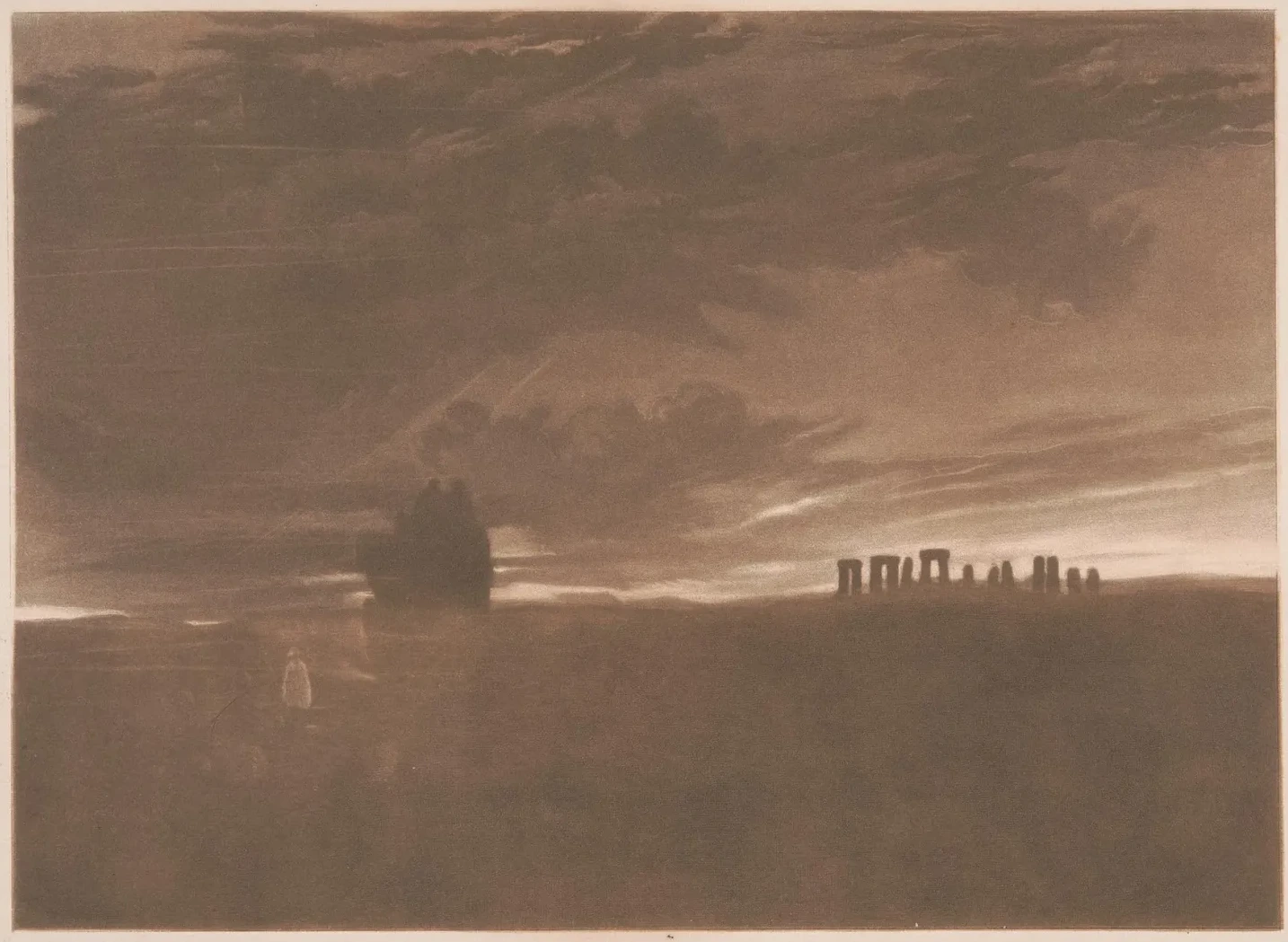 Stonehenge at Daybreak, J. M. W. Turner