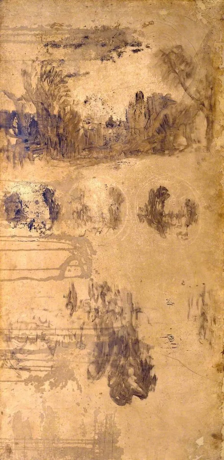 Studies for ‘Dawn of Christianity’, J. M. W. Turner