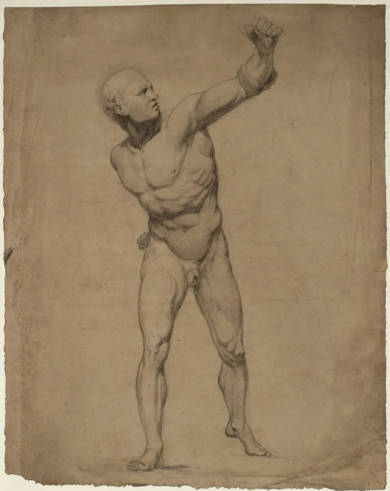Study of the Fighting Gladiator, J. M. W. Turner