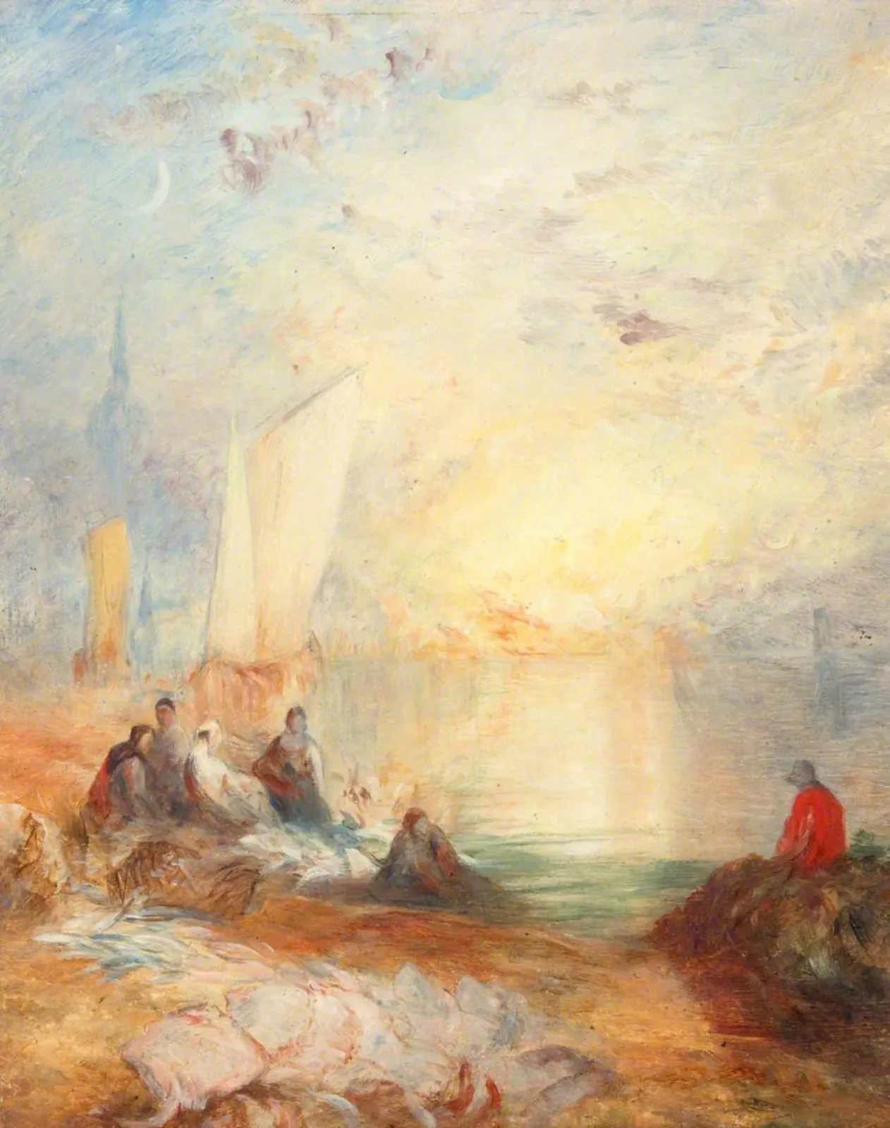 Sunset, J. M. W. Turner