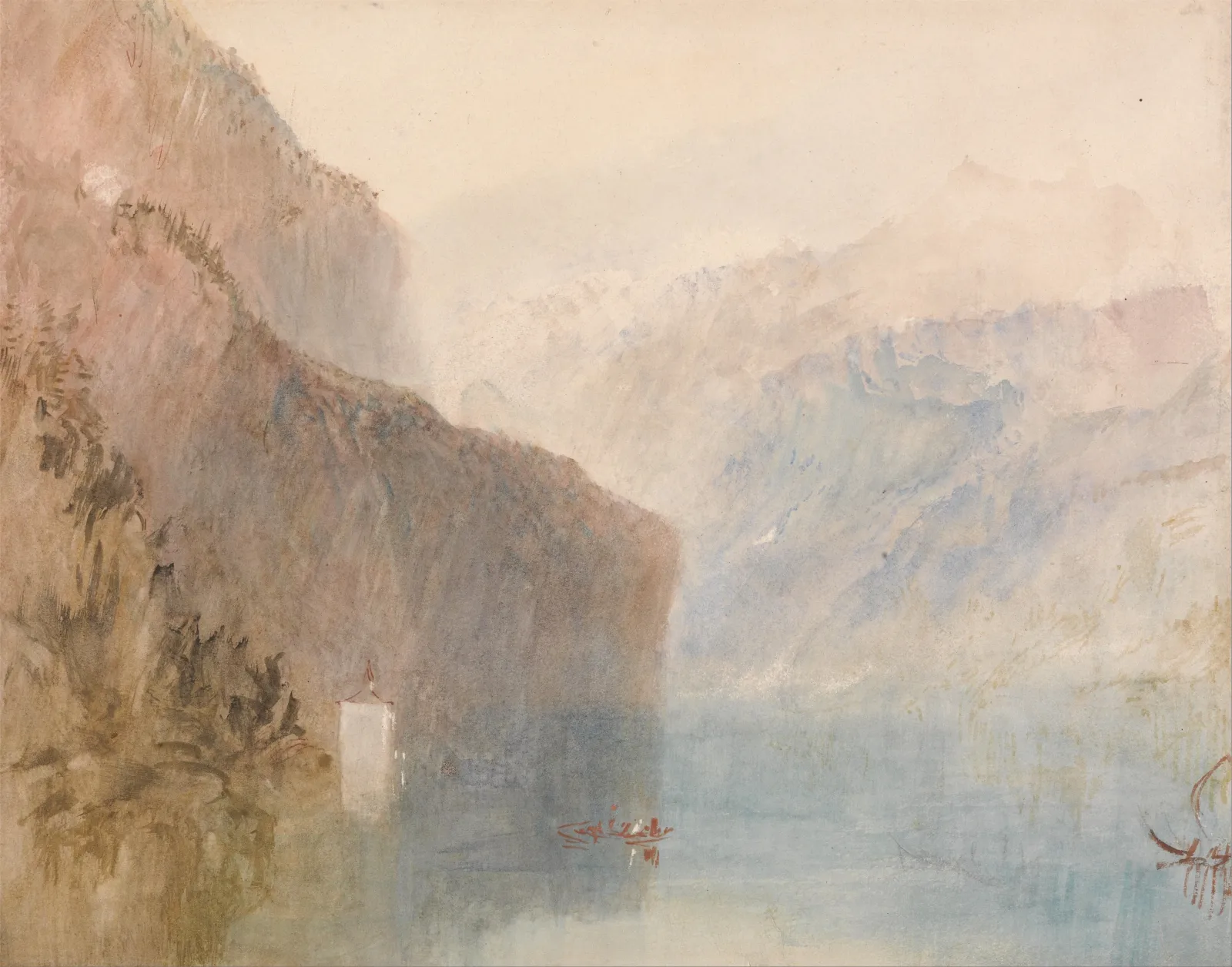 Tell's Chapel, Lake Lucerne, J. M. W. Turner