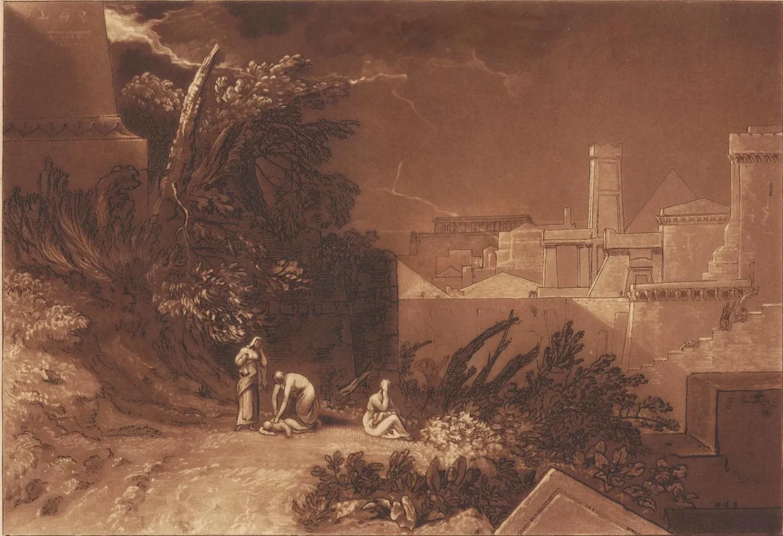 Tenth Plague of Egypt, J. M. W. Turner