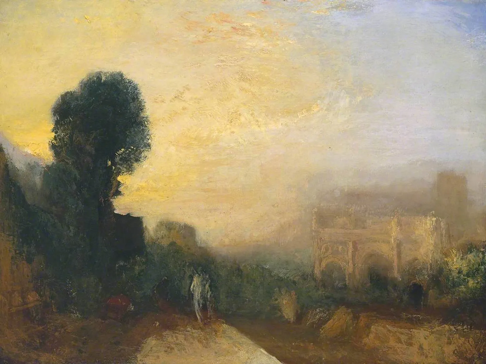 The Arch of Constantine, Rome, J. M. W. Turner