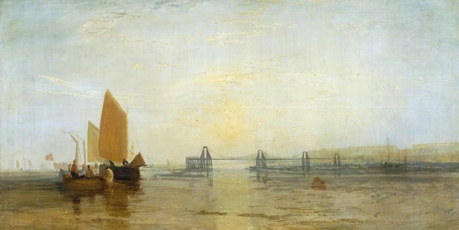 The Chain Pier, Brighton, J. M. W. Turner