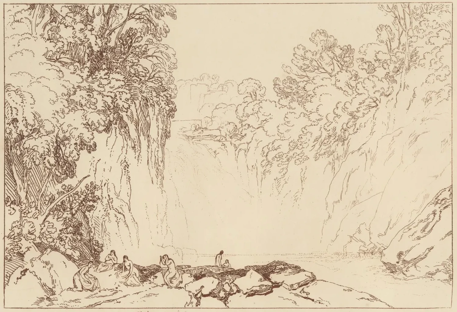The Drawing of the Clyde, J. M. W. Turner