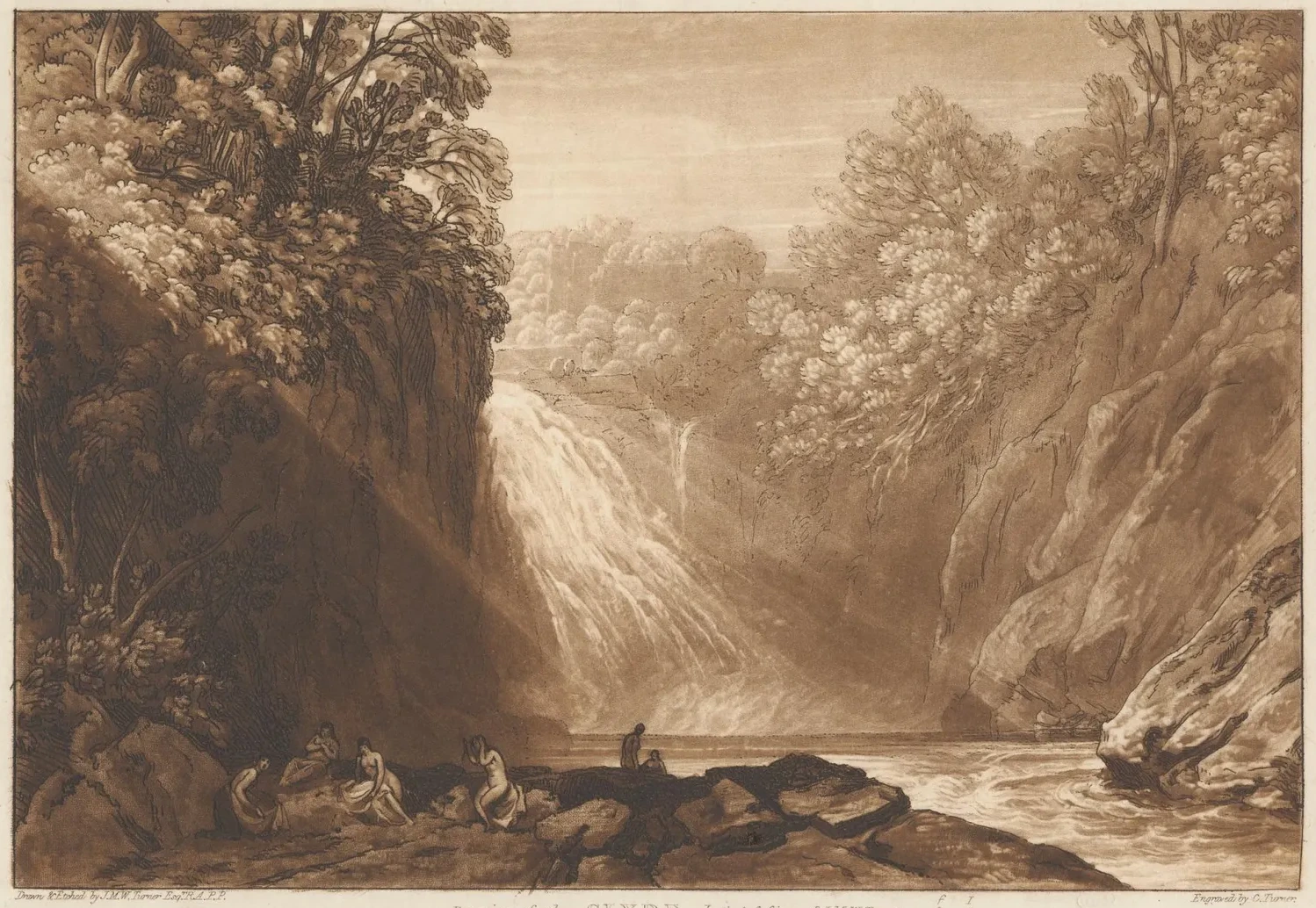 The Drawing of the Clyde, J. M. W. Turner