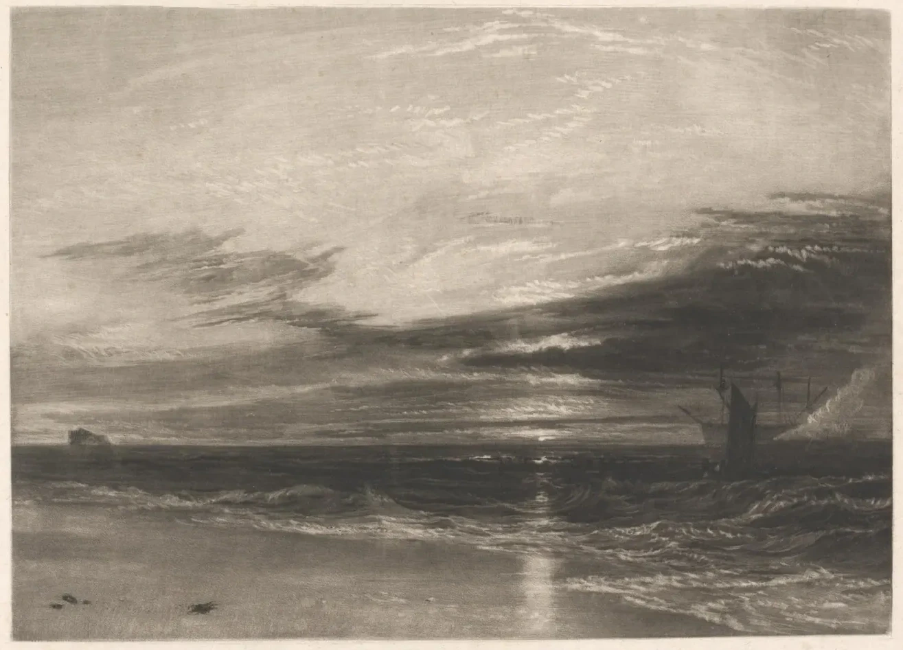 The Evening Gun, J. M. W. Turner