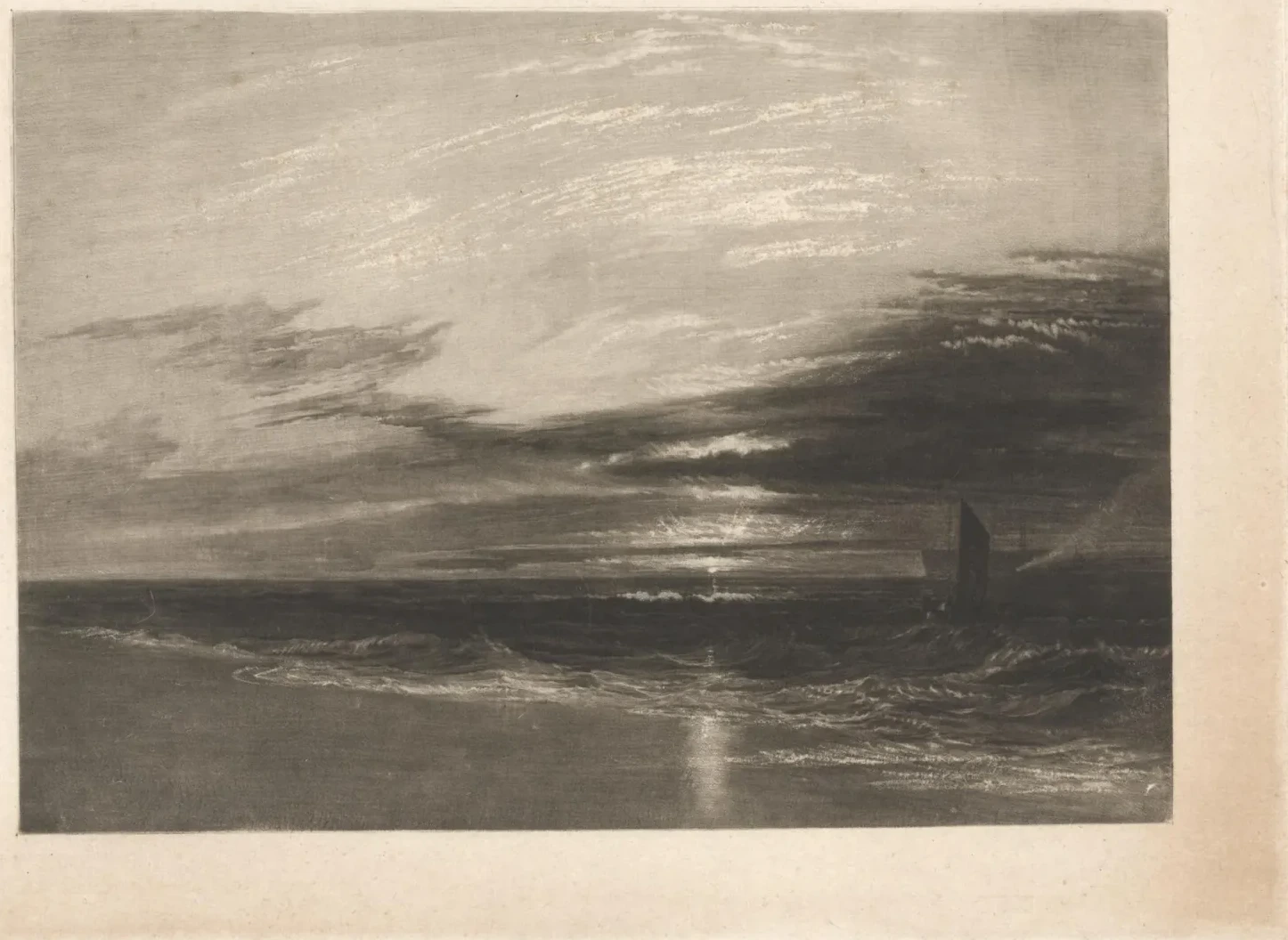 The Evening Gun, J. M. W. Turner