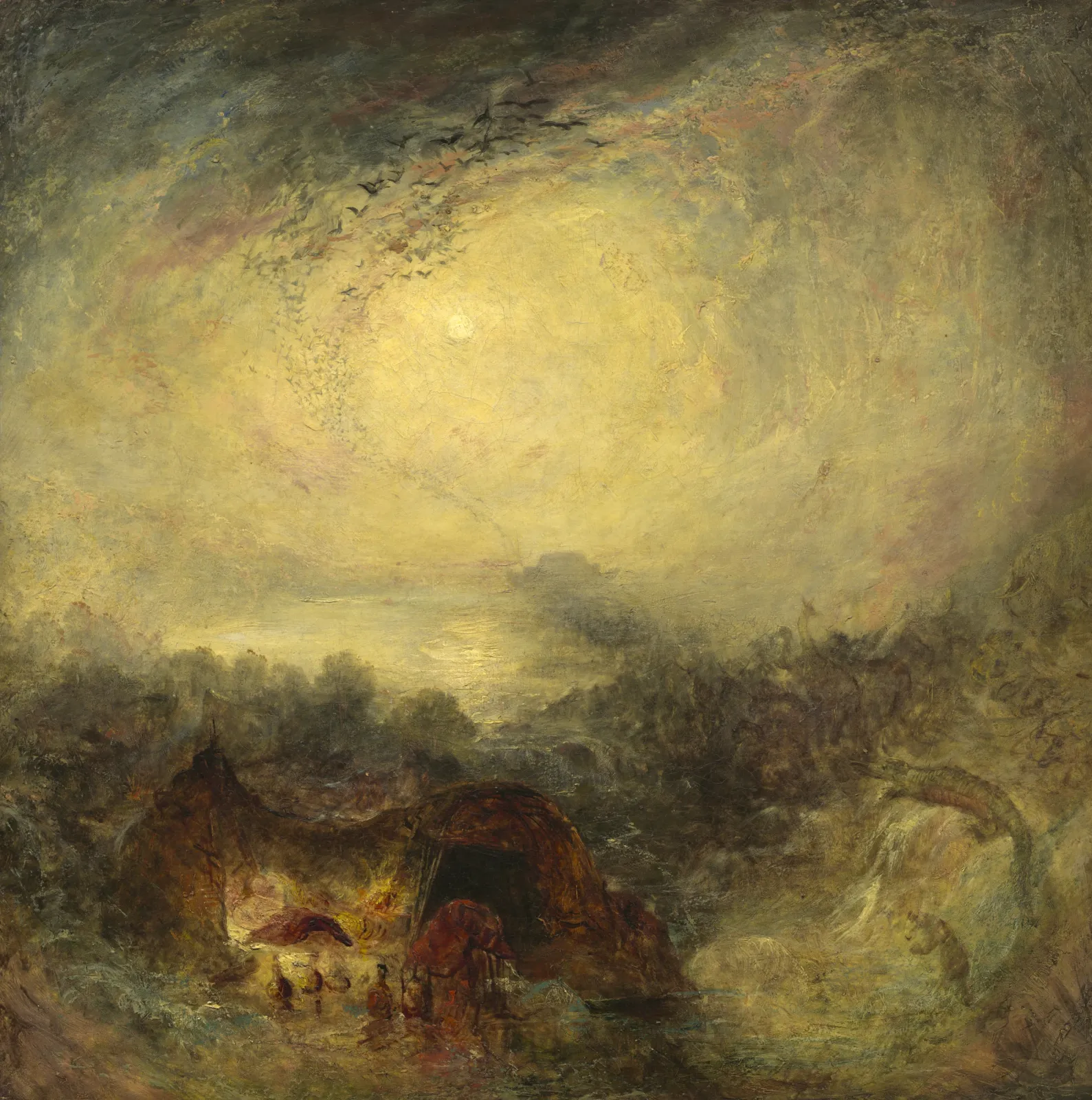 The Evening of the Deluge, J. M. W. Turner