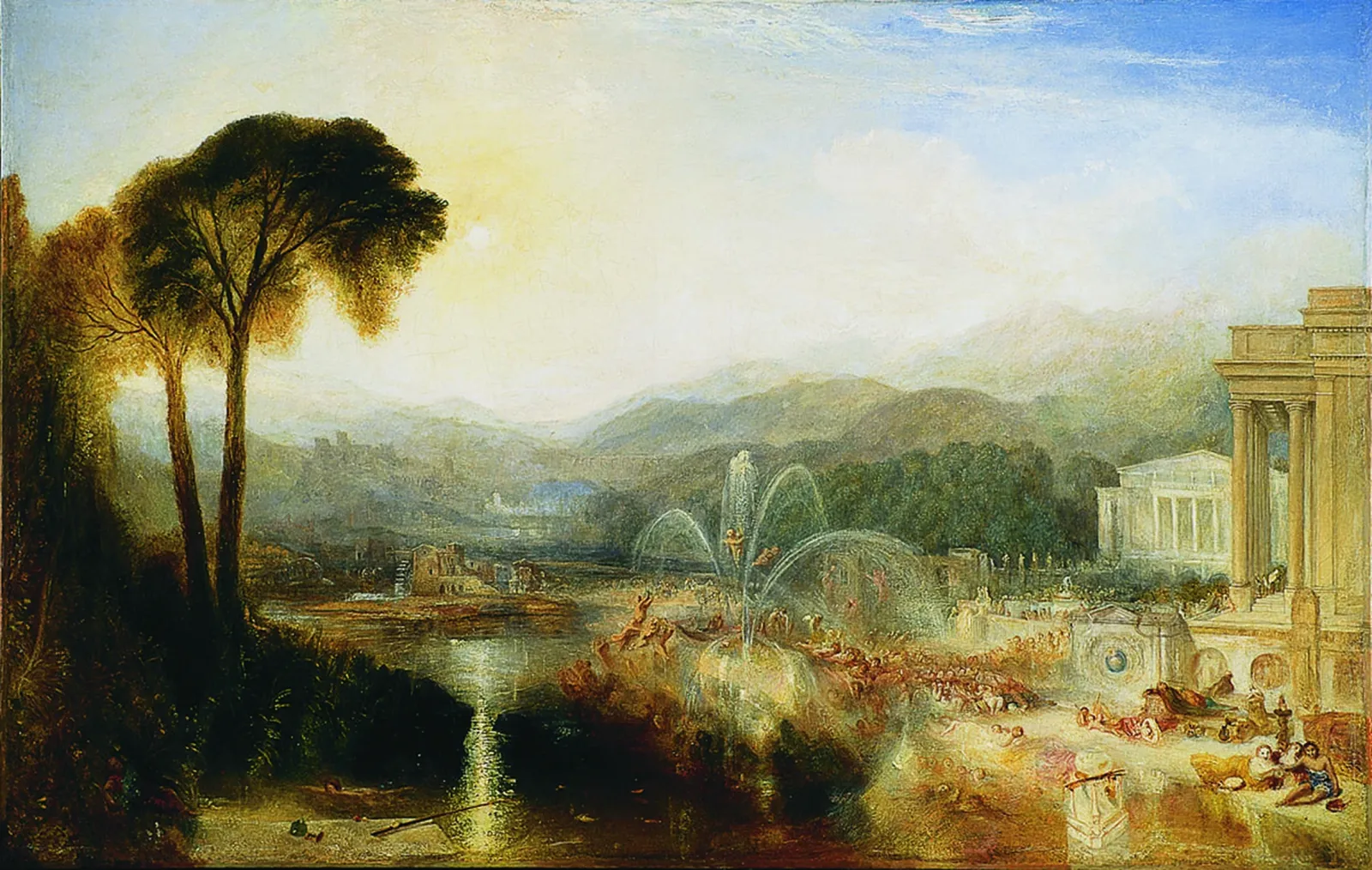 The Fountain of Indolence, J. M. W. Turner