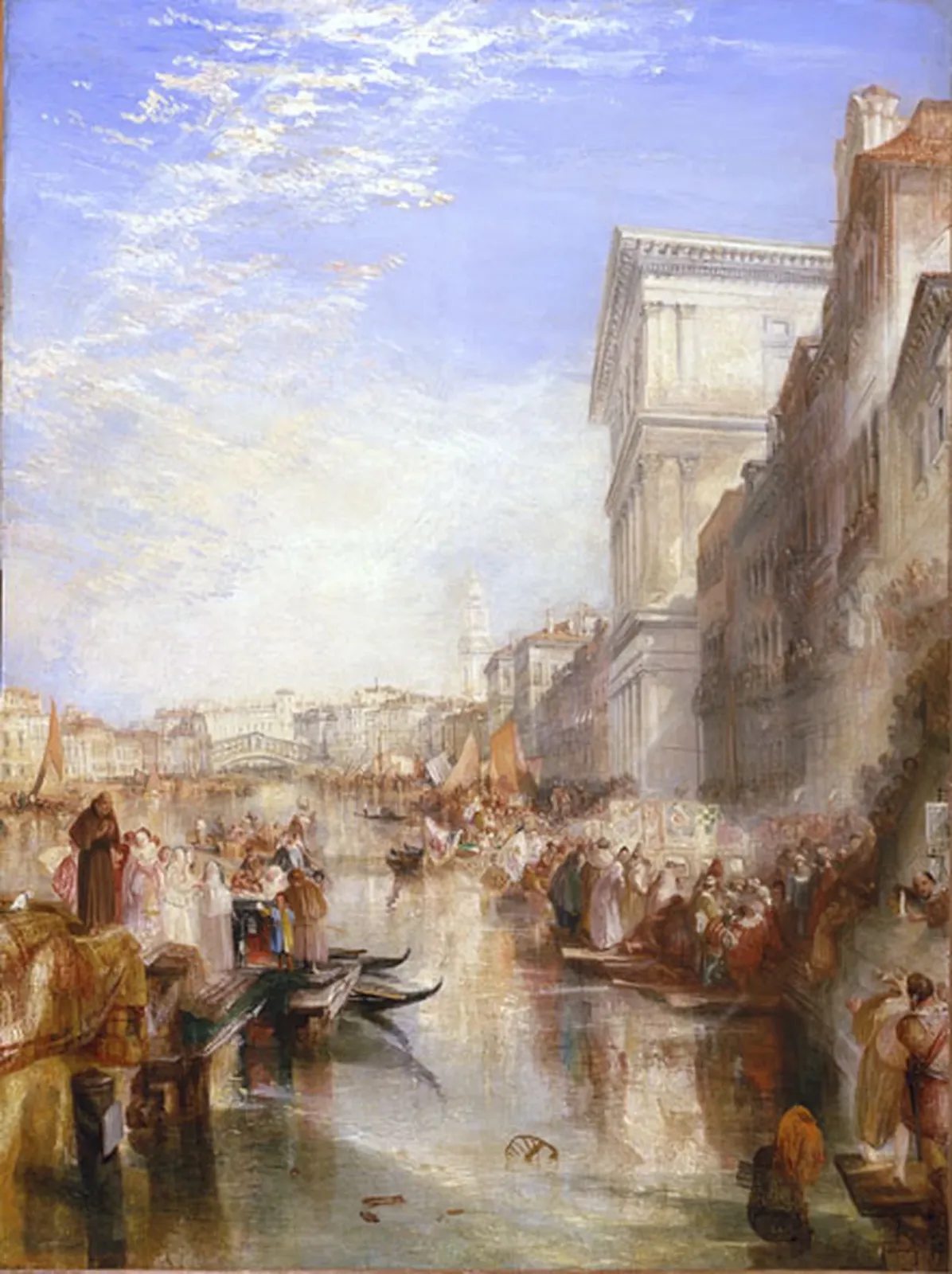 The Grand Canal: Scene - A Street in Venice, J. M. W. Turner