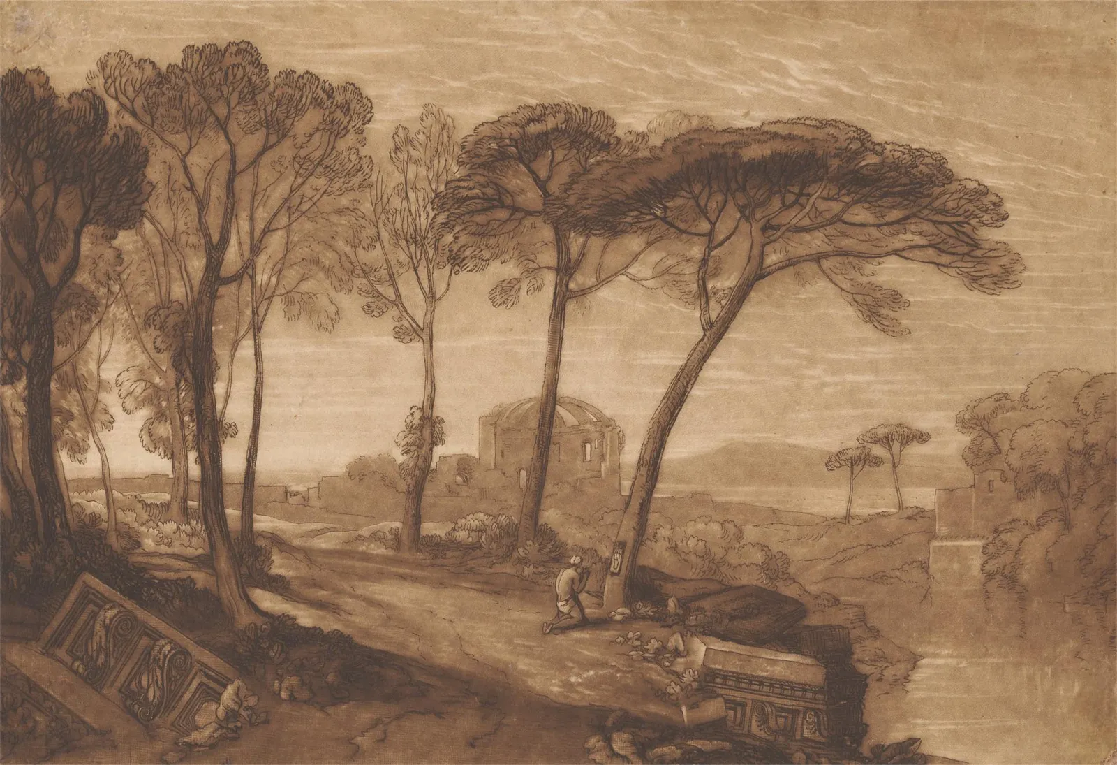 The Hindoo Worshipper, J. M. W. Turner
