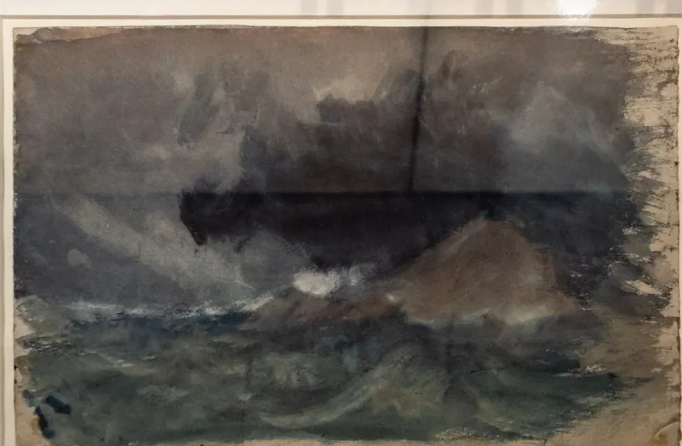 The Mewstone, J. M. W. Turner