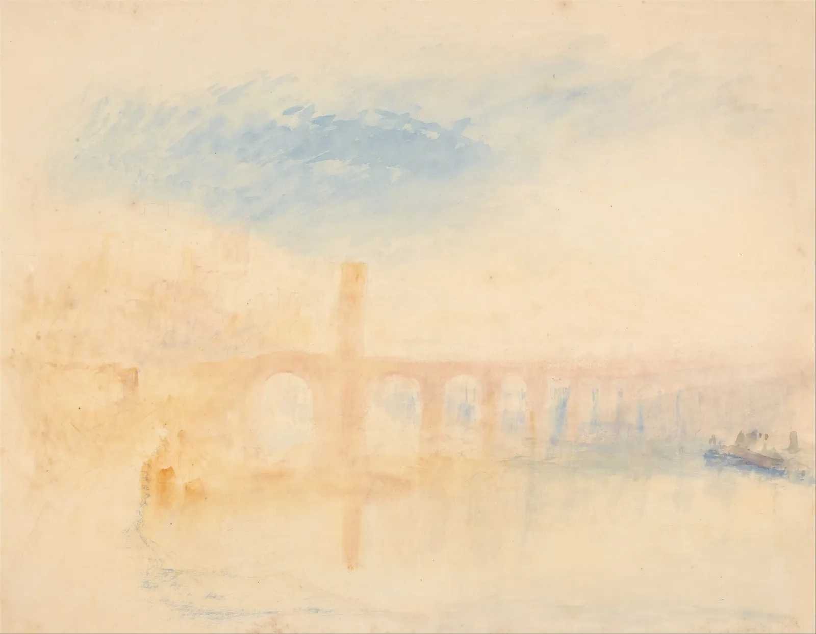 The Moselle Bridge, Coblenz, J. M. W. Turner